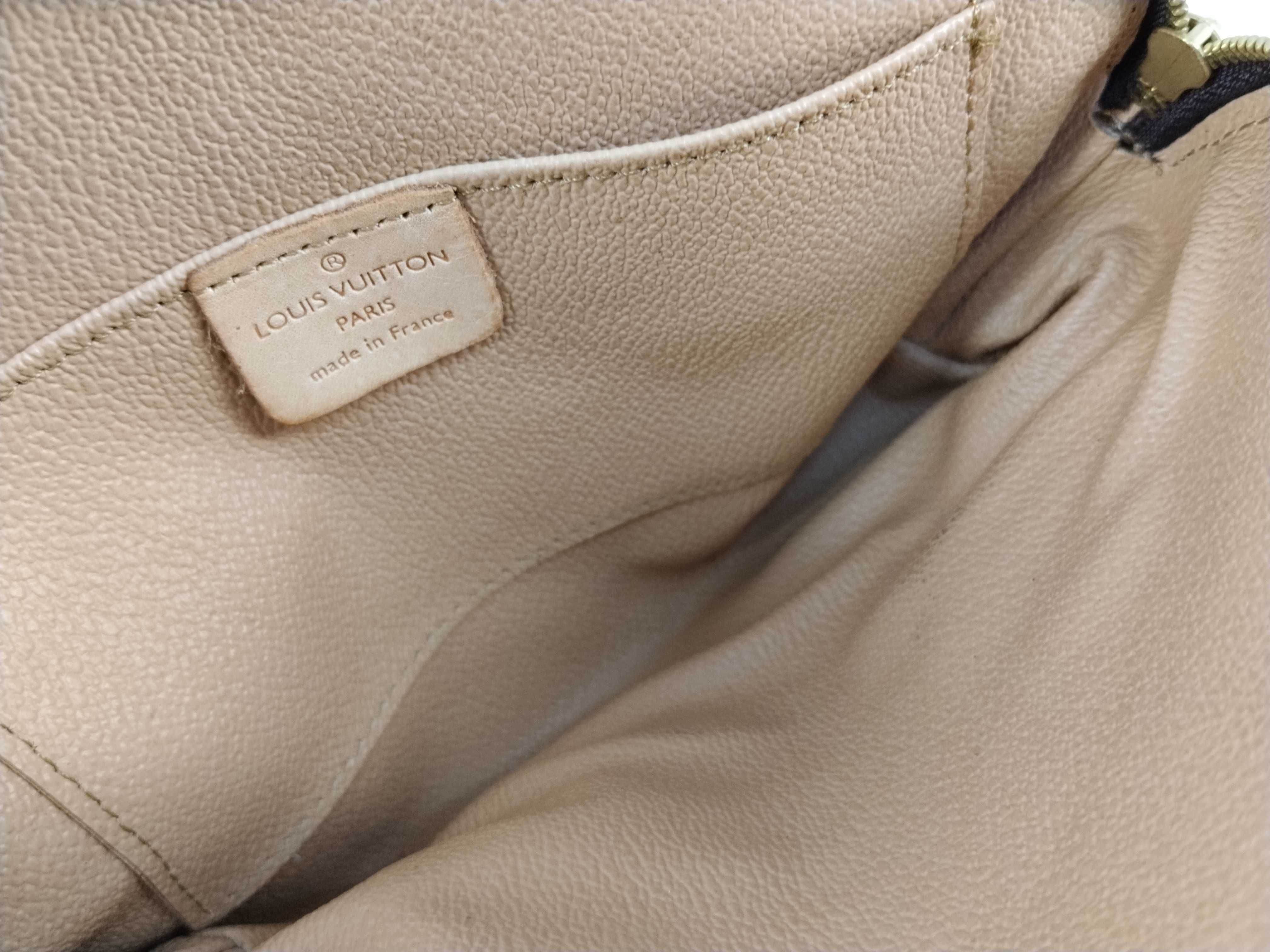Monogram Louis Vuitton Pochette Cosmetic PM M47515 Pouch — view 9