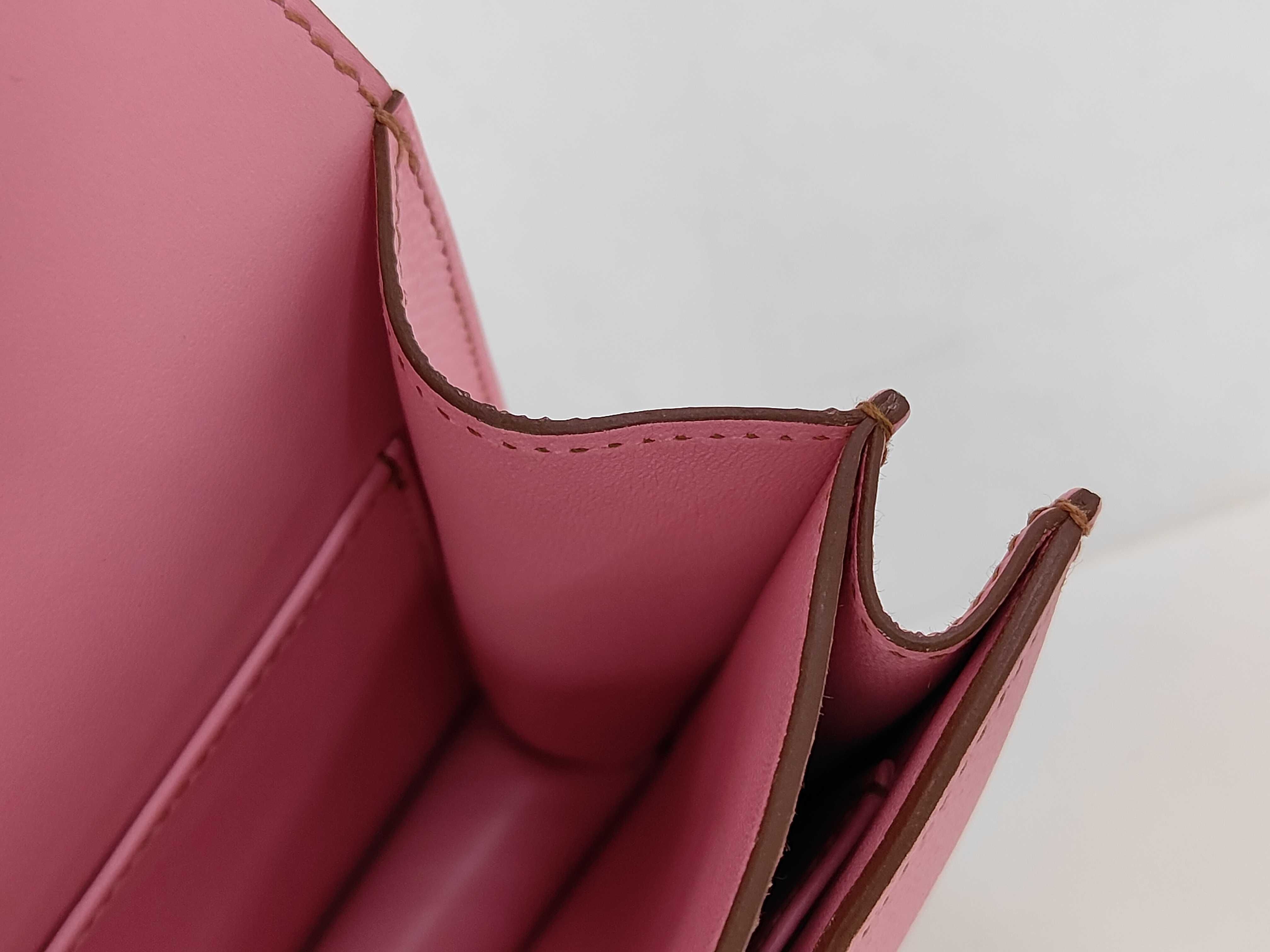 Constance Mini Pink Silver Hardware Z Stamp Shoulder Bag — view 11