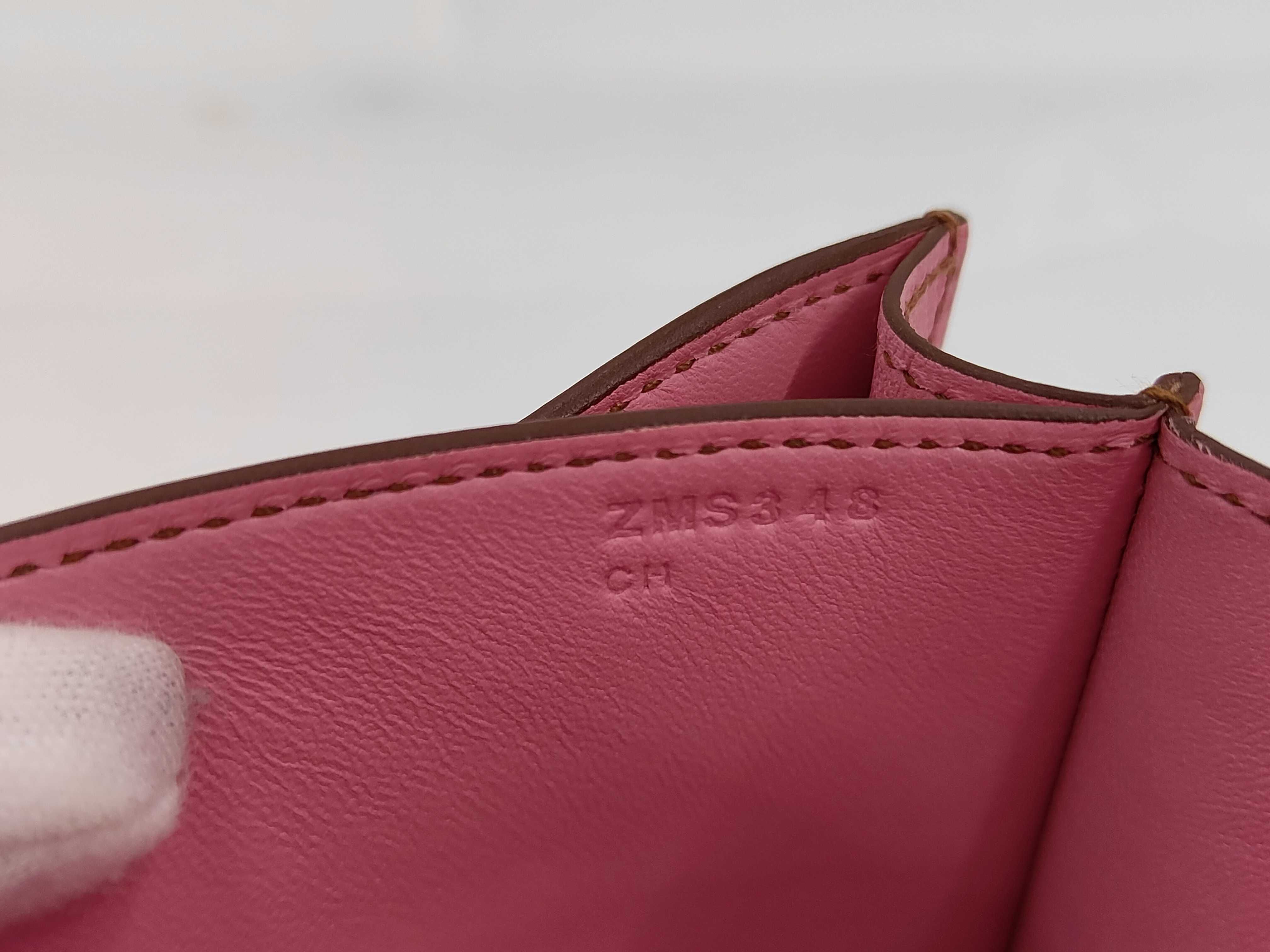 Constance Mini Pink Silver Hardware Z Stamp Shoulder Bag — view 13