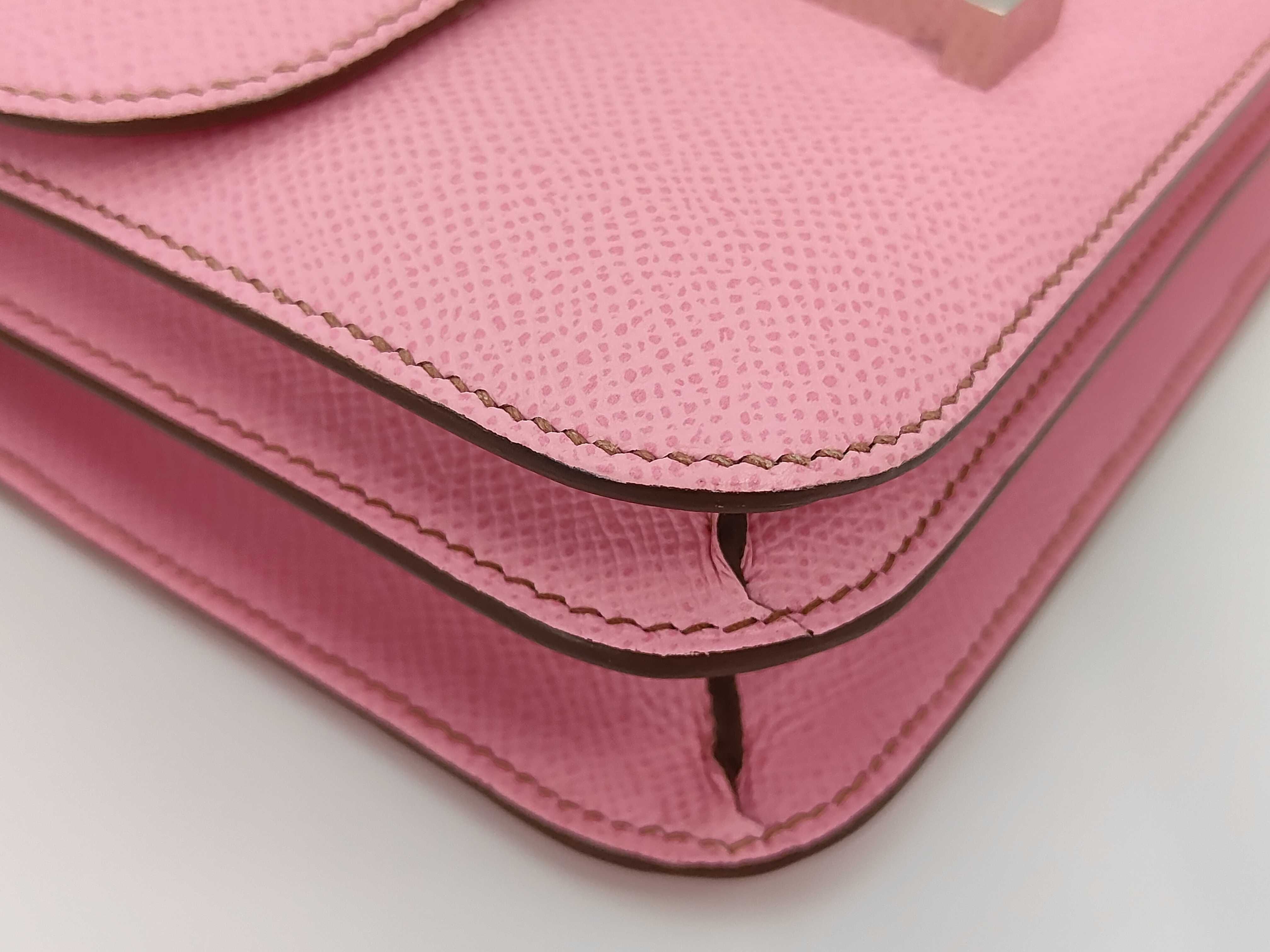 Constance Mini Pink Silver Hardware Z Stamp Shoulder Bag — view 3