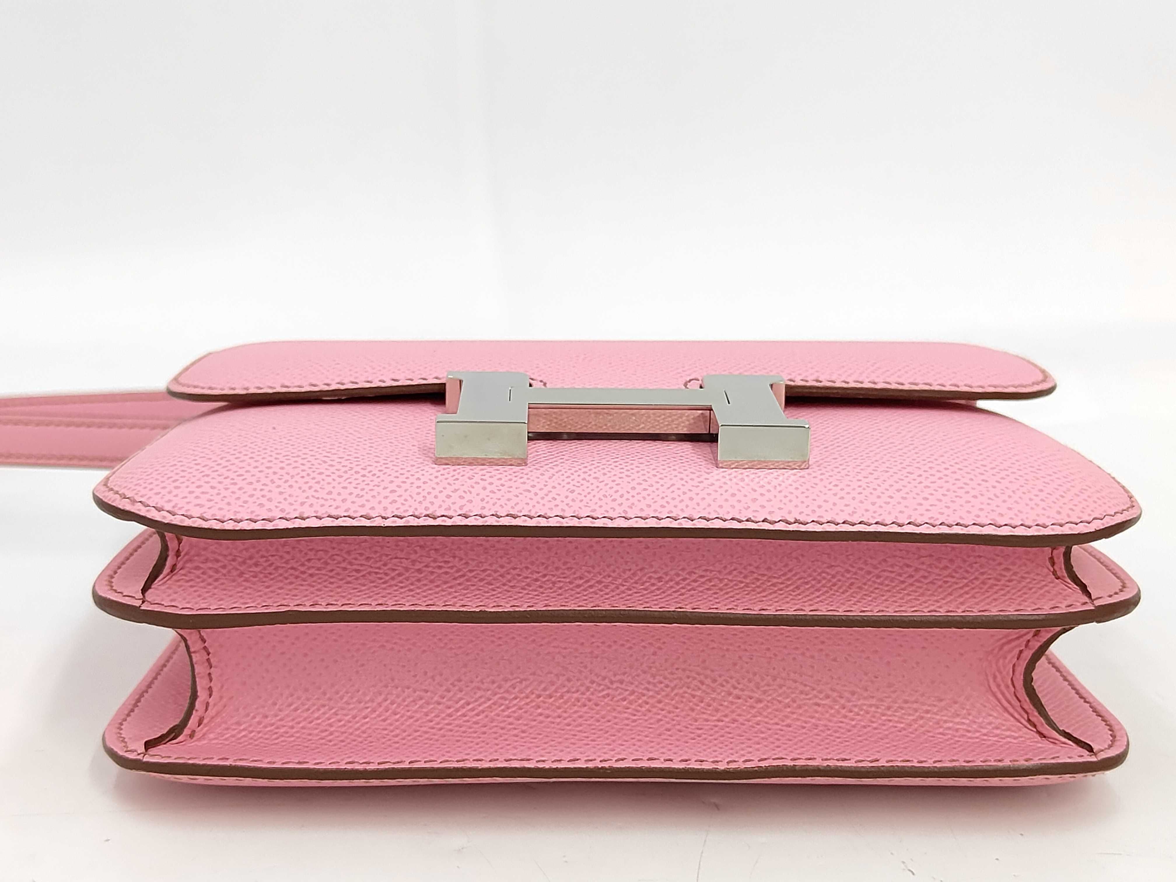 Constance Mini Pink Silver Hardware Z Stamp Shoulder Bag — view 4