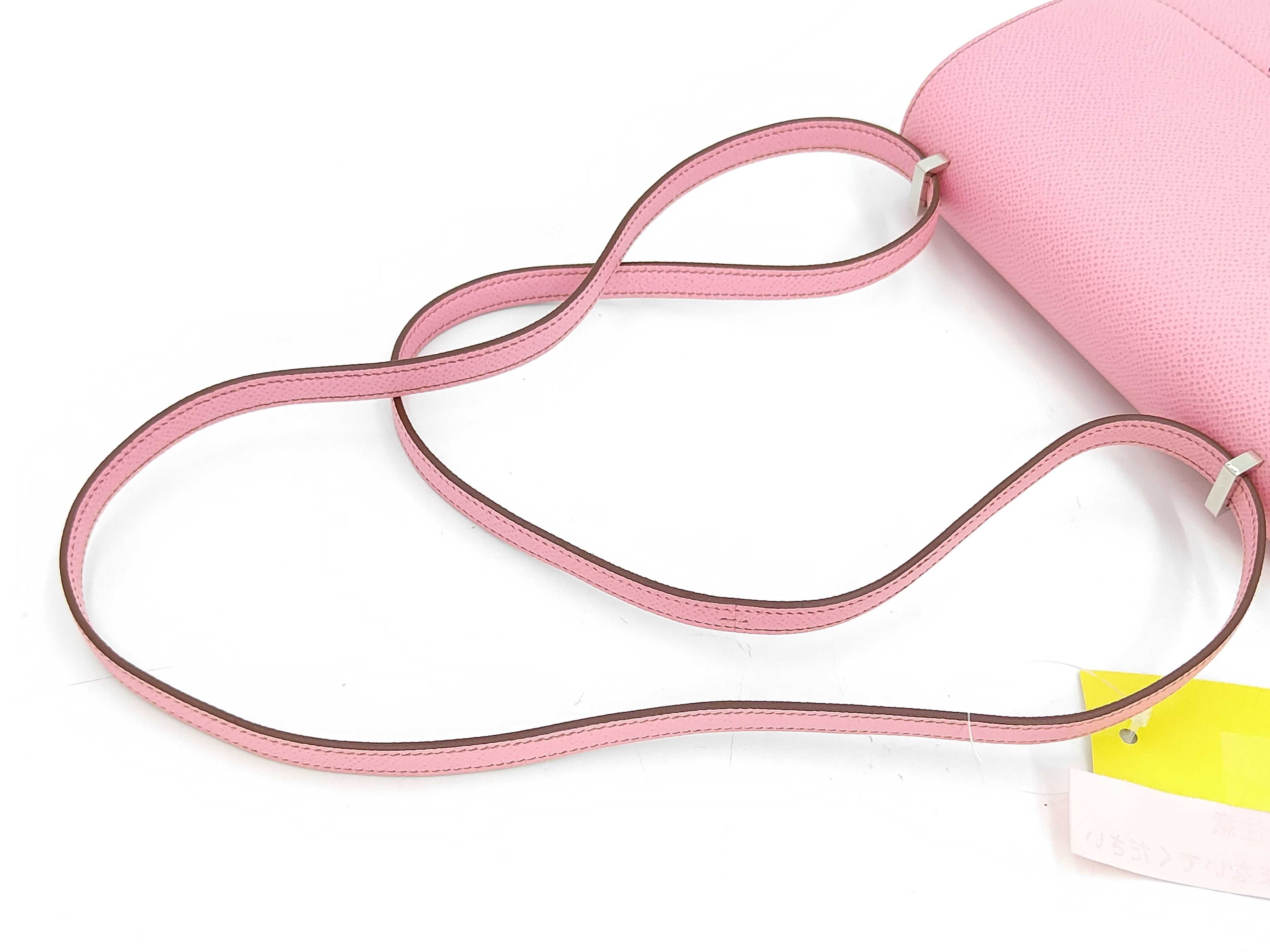 Constance Mini Pink Silver Hardware Z Stamp Shoulder Bag — view 5