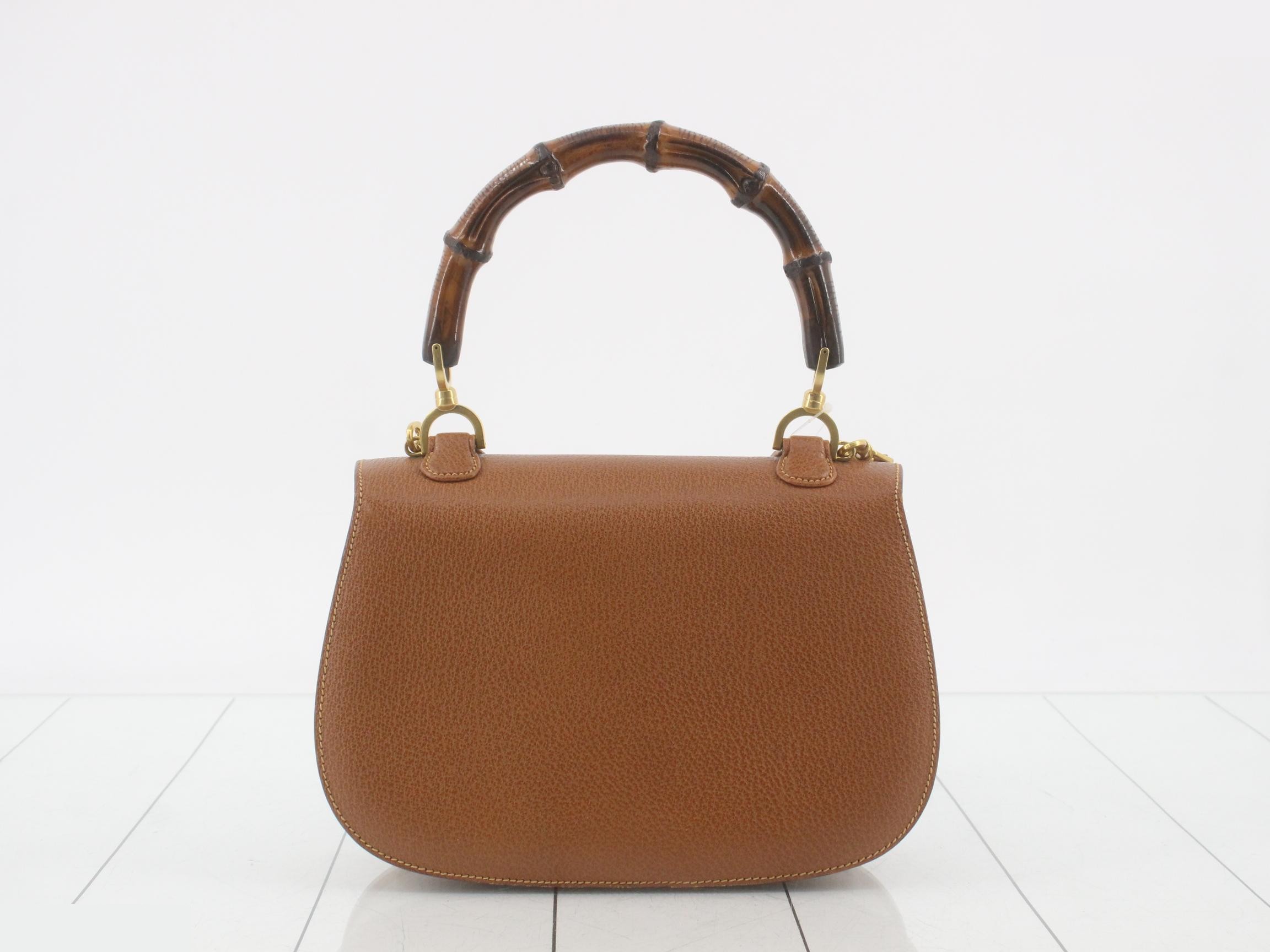 Bamboo handbag/shoulder bag (2-way) — view 2