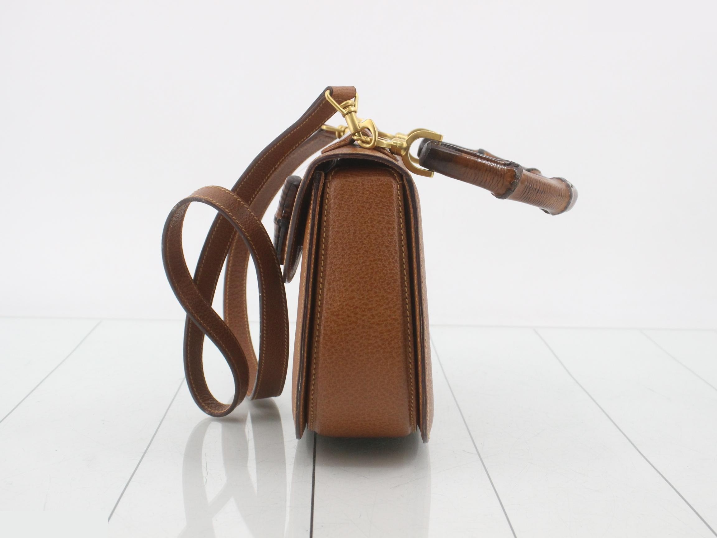 Bamboo handbag/shoulder bag (2-way) — view 3
