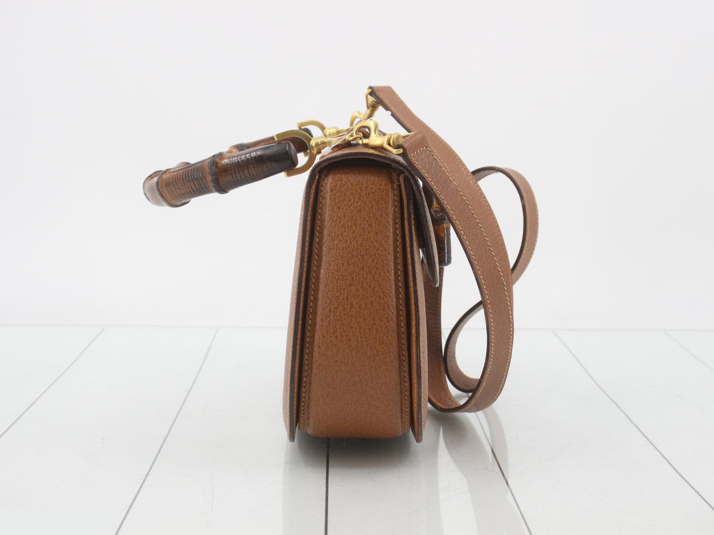 Bamboo handbag/shoulder bag (2-way) — view 4