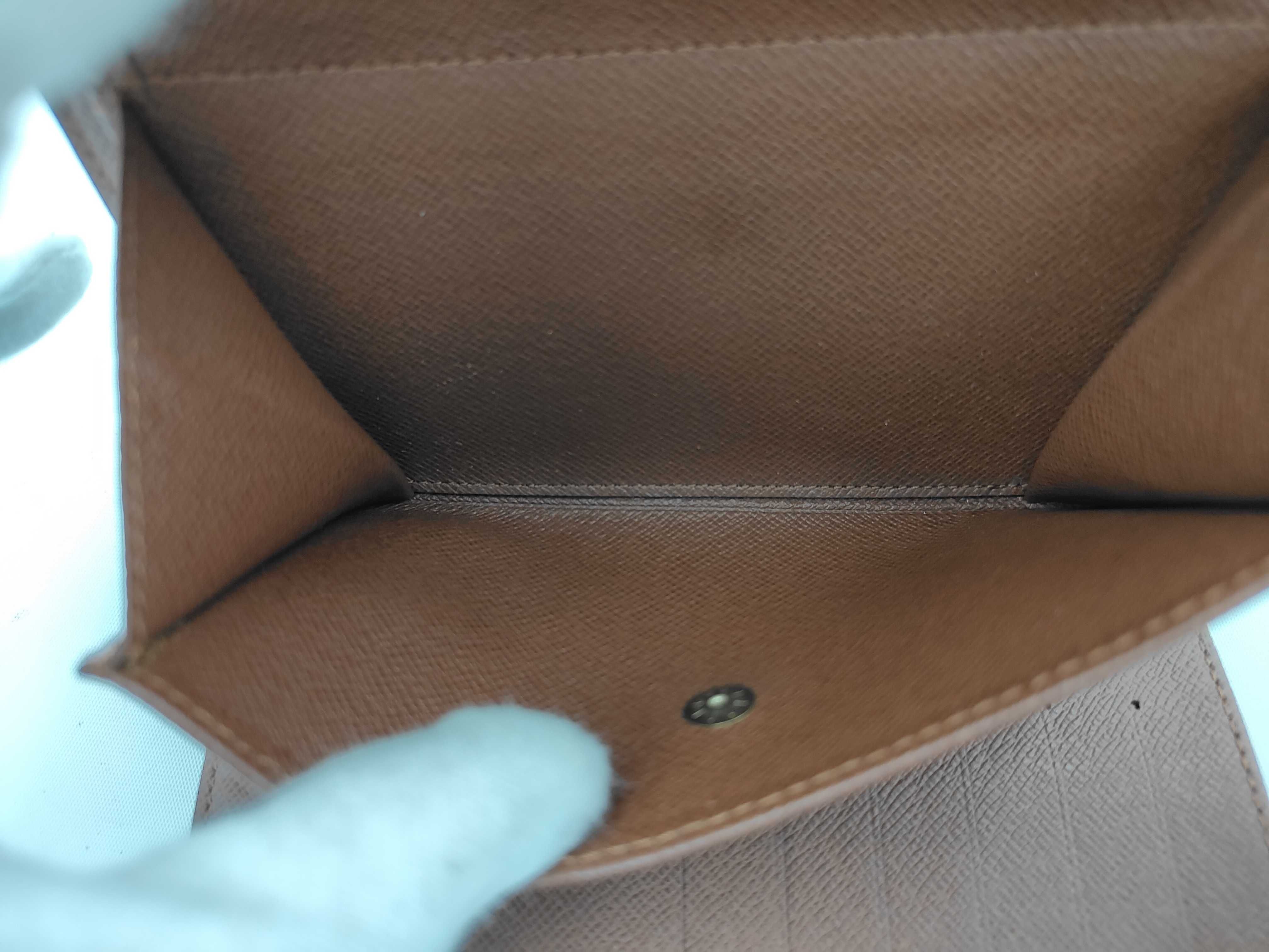 Monogram Louis Vuitton Portefeuille Tresor Etui Papier Tri-fold Wallet Monogram M61202 Wallet — view 5