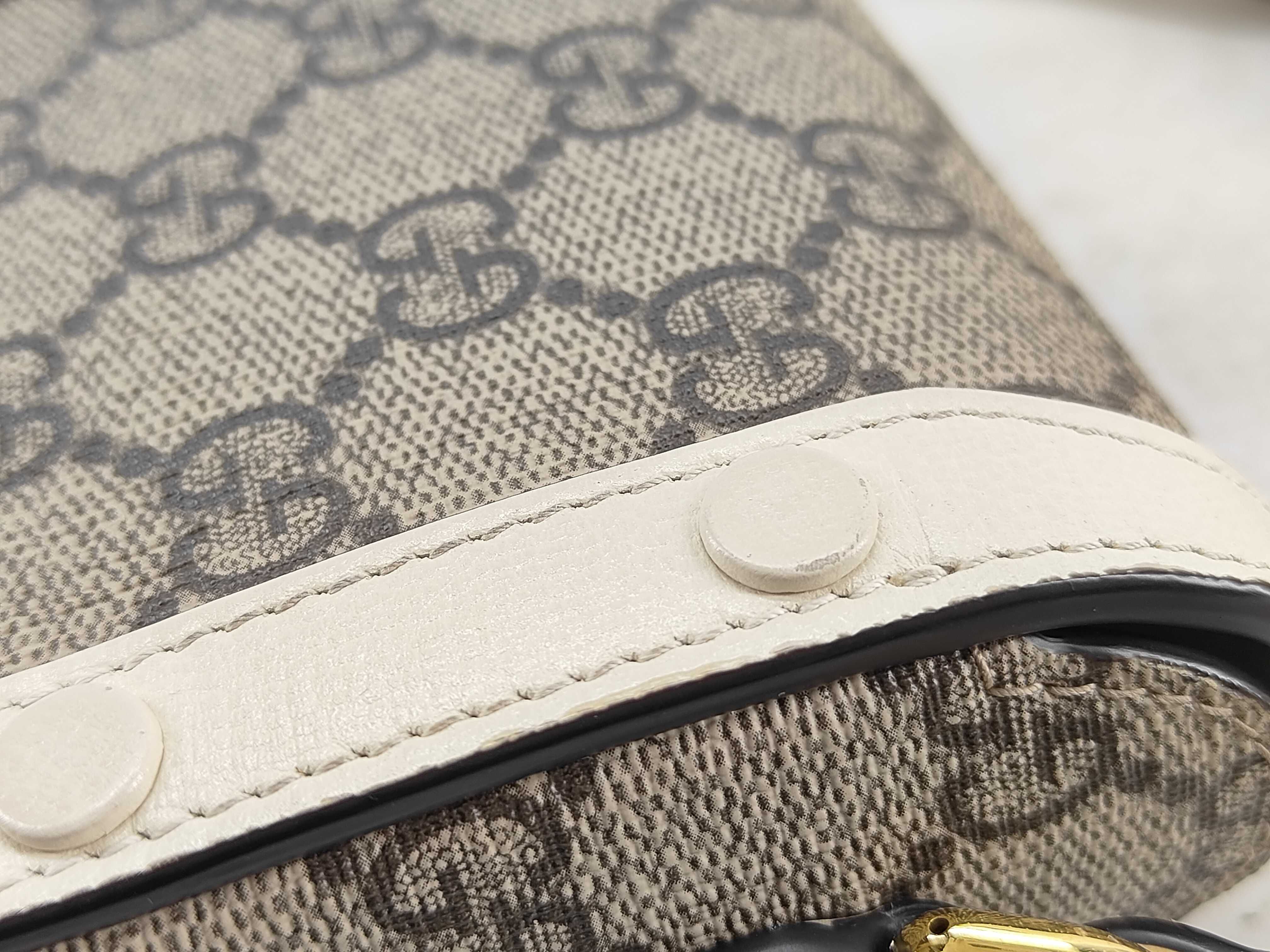 GG Supreme Gucci Horsebit 1955 625615 Shoulder Bag — view 15