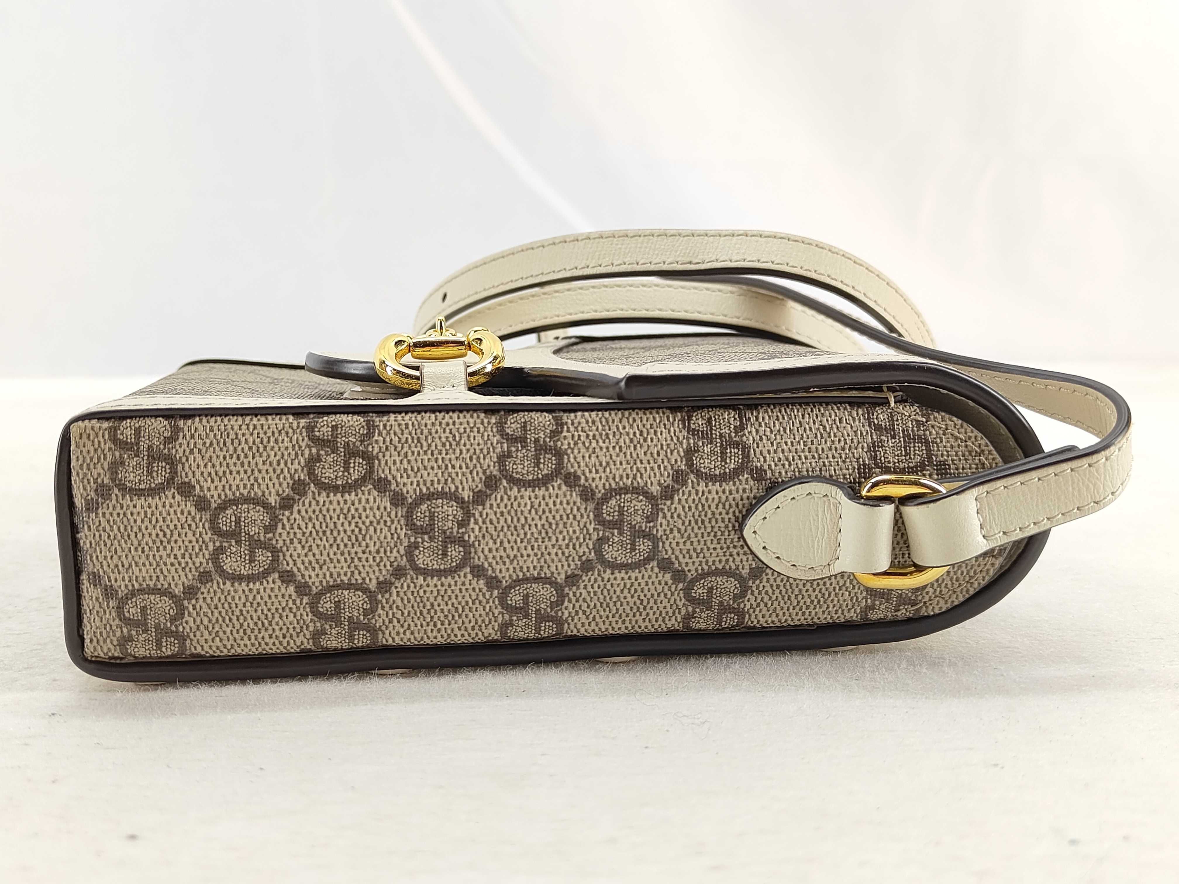 GG Supreme Gucci Horsebit 1955 625615 Shoulder Bag — view 3