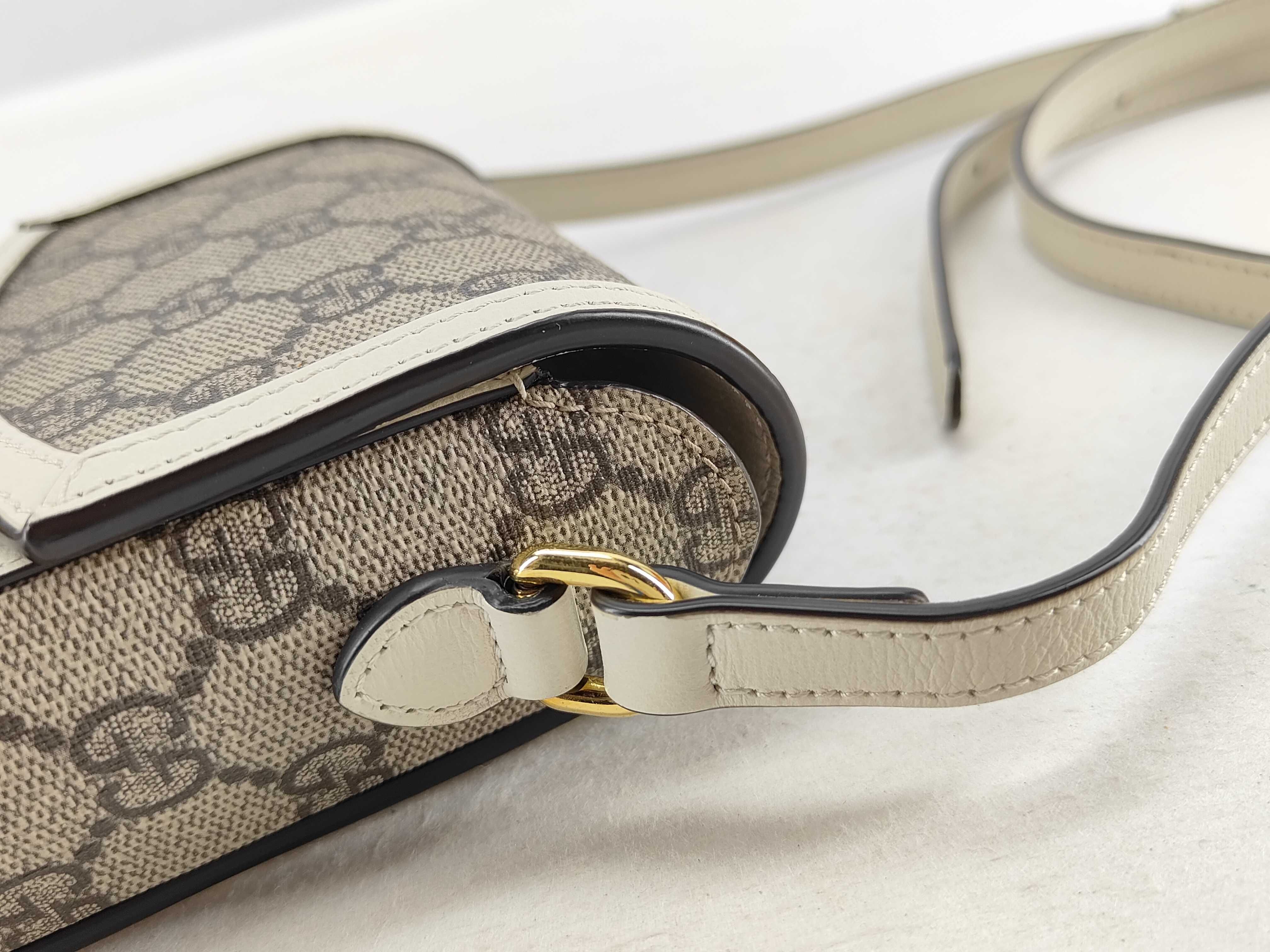 GG Supreme Gucci Horsebit 1955 625615 Shoulder Bag — view 5