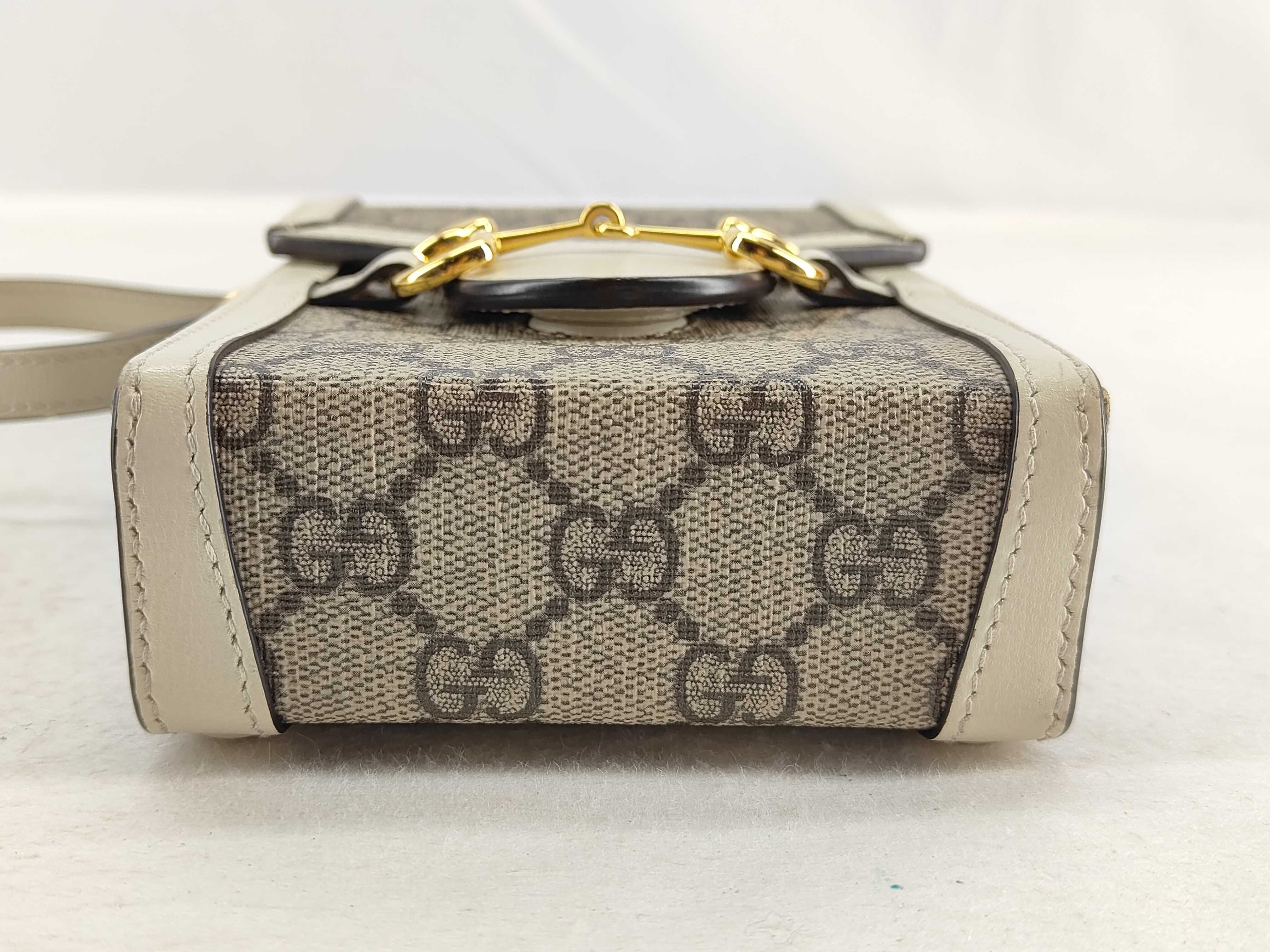 GG Supreme Gucci Horsebit 1955 625615 Shoulder Bag — view 8