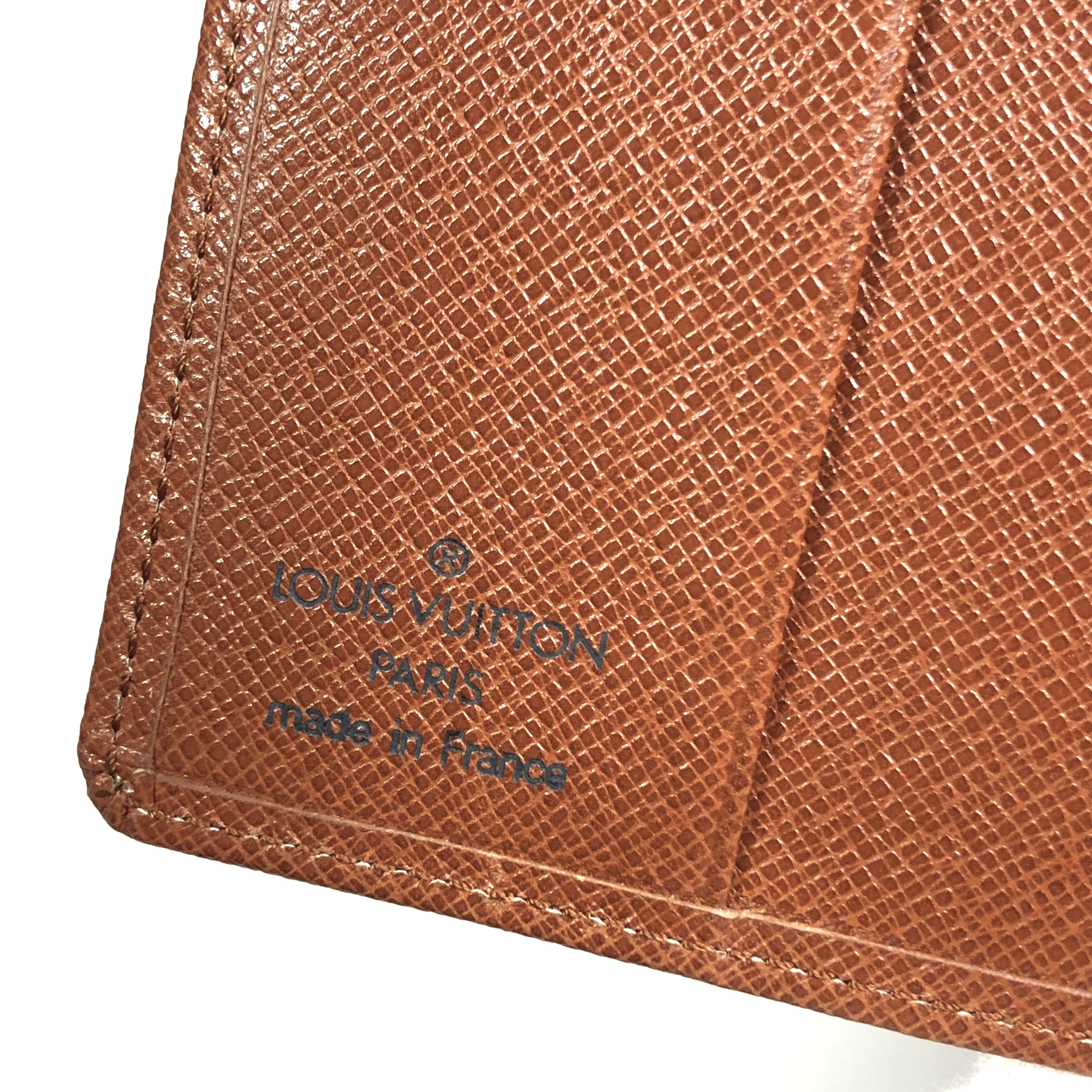 Taiga Porte Tresor Etui Chequier Accessories Card Case MI0963 Pass Case Business Card Holder Leather Made in France Card Case — view 15