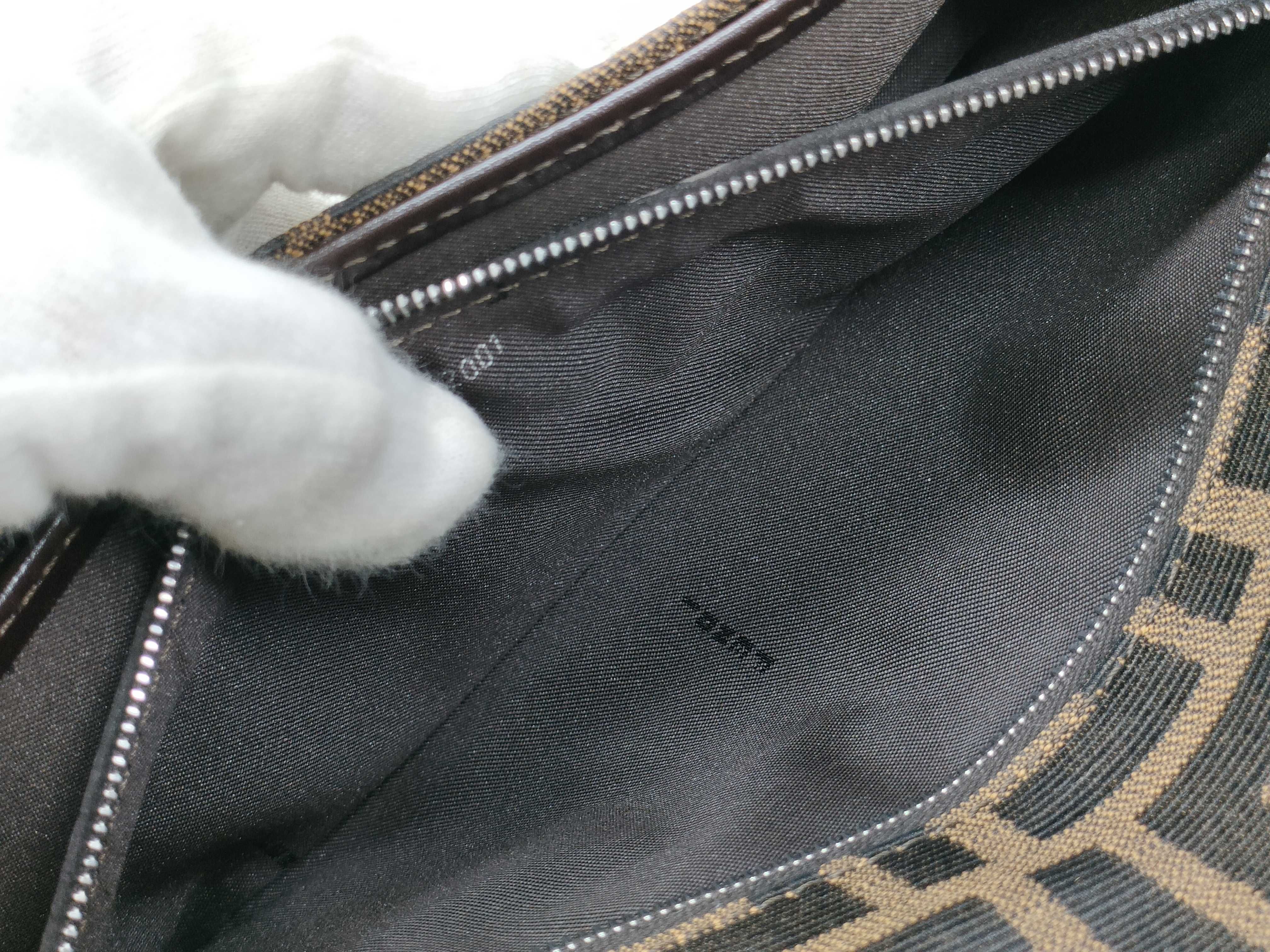 Zucca pattern Fendi Mamma Zucca one-shoulder handbag shoulder bag — view 11