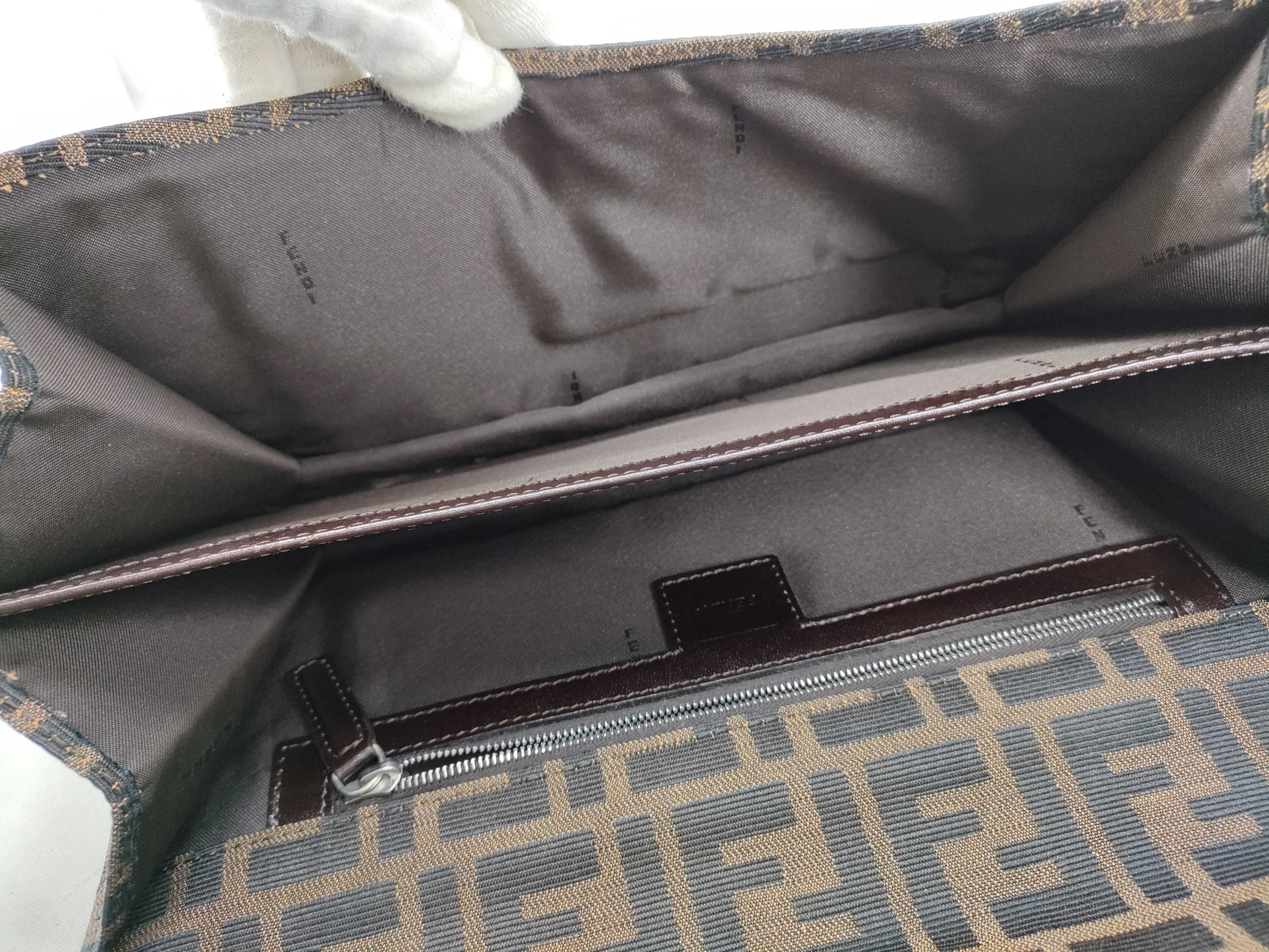 Zucca pattern Fendi Mamma Zucca one-shoulder handbag shoulder bag — view 9