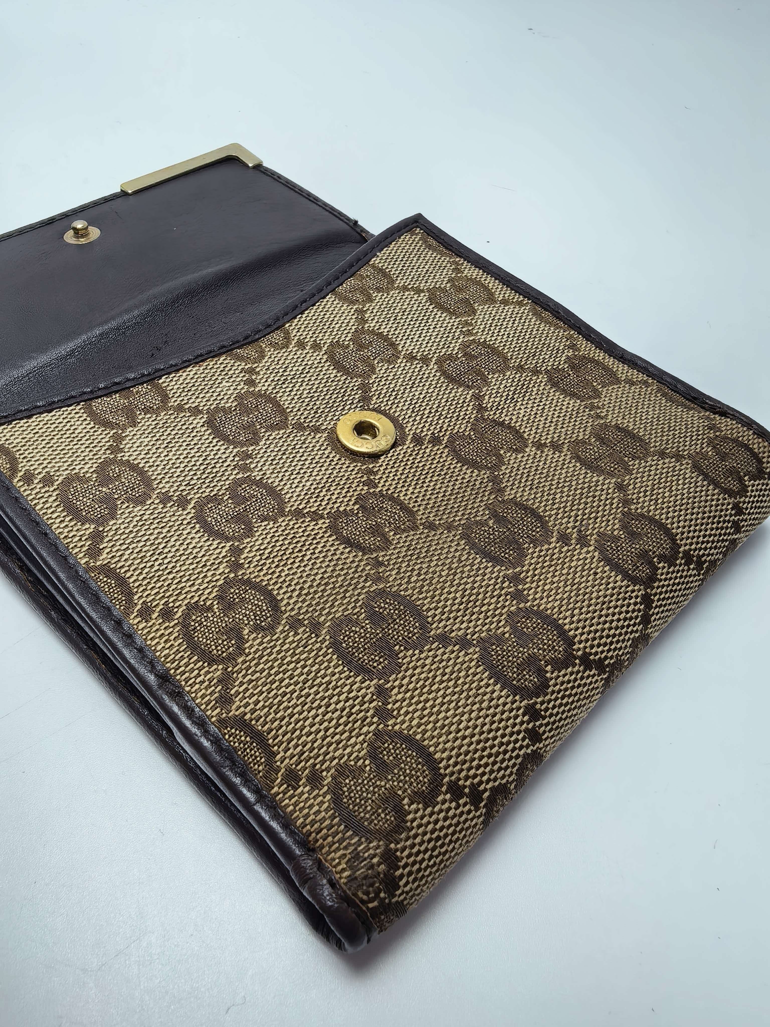 【*Shipped from: China*】GUCCI Canvas Wallet — view 5