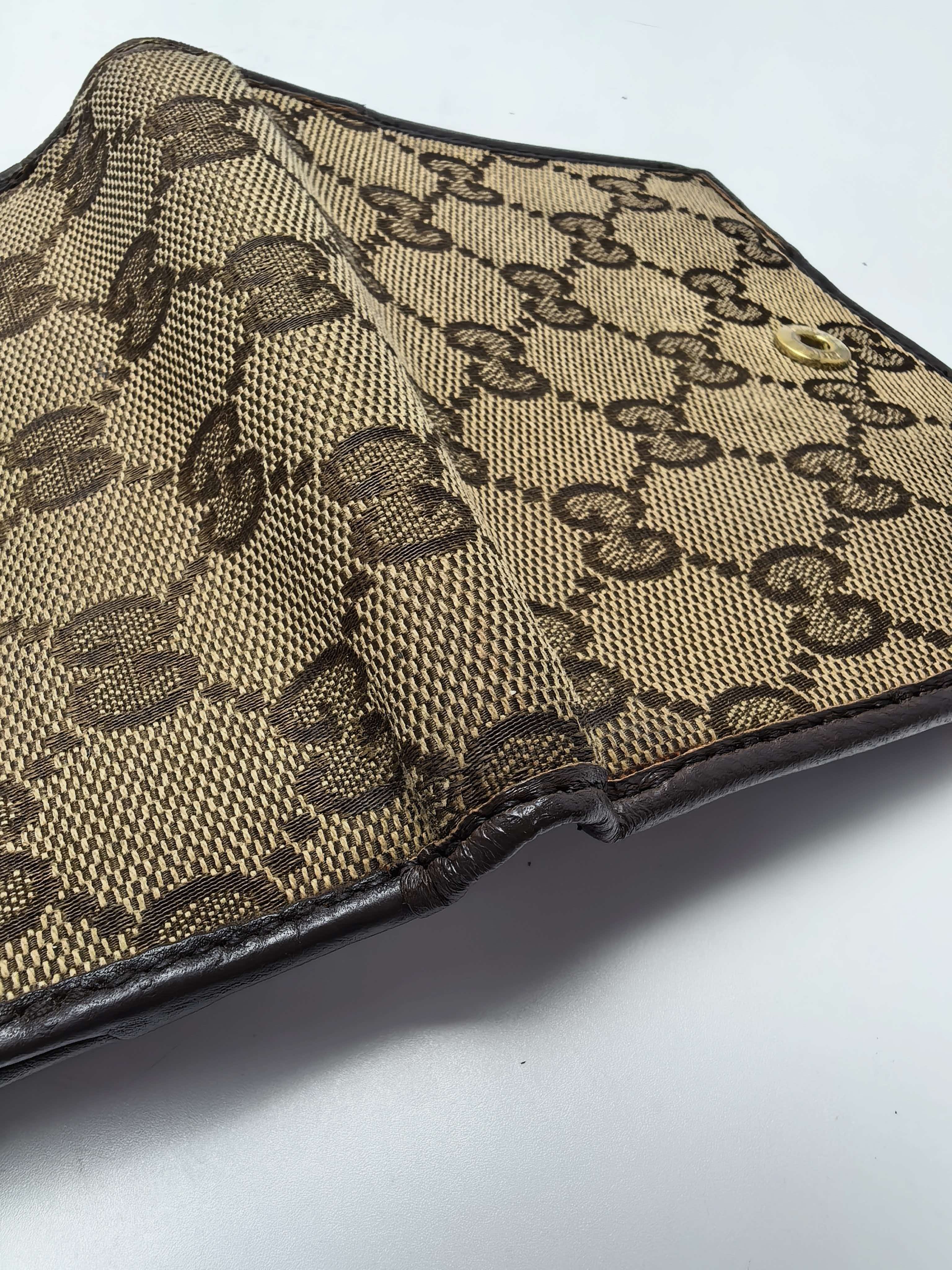 【*Shipped from: China*】GUCCI Canvas Wallet — view 6
