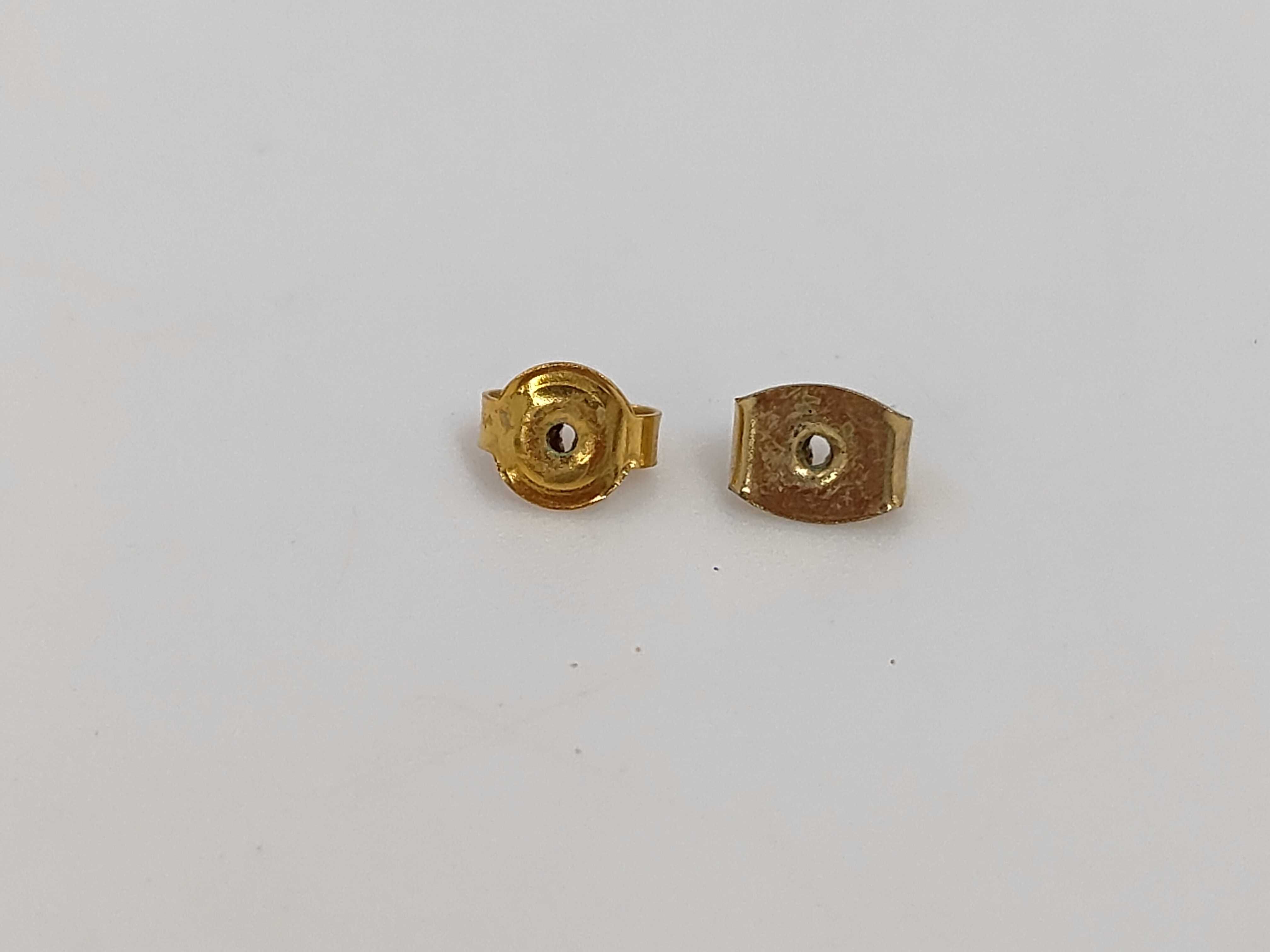 Creole Flower Heart Padlock Earrings — view 4
