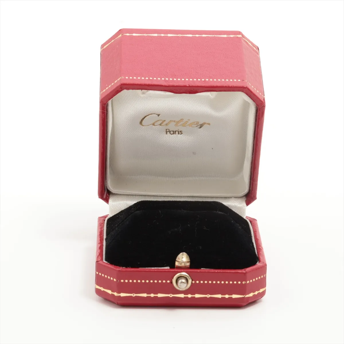 Three-Color Ring 750 (Yellow Gold x Pink Gold x White Gold) 3.3g Size 51 Initial C39038 — view 6