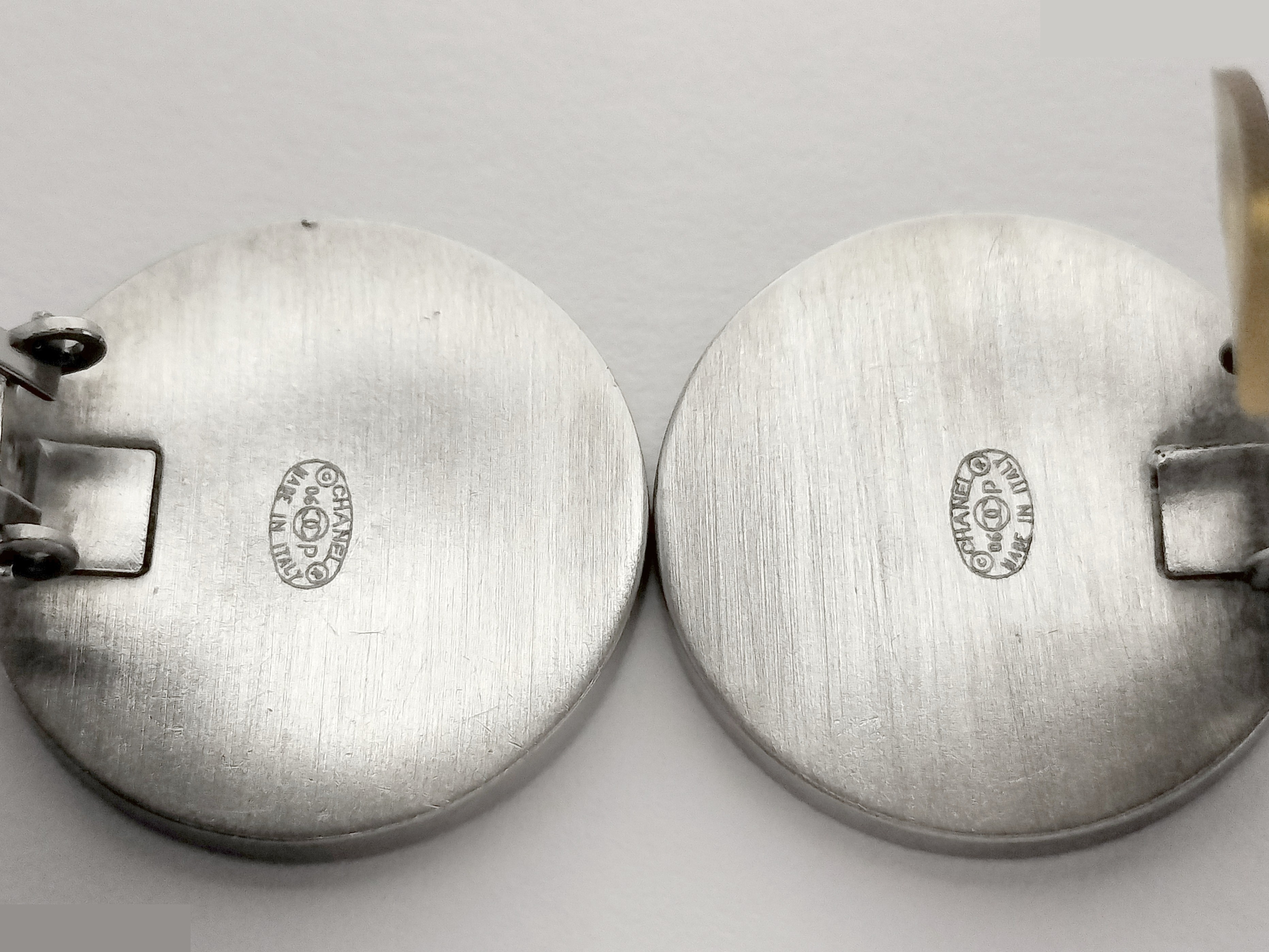 Coco Black Silver Earrings — view 2