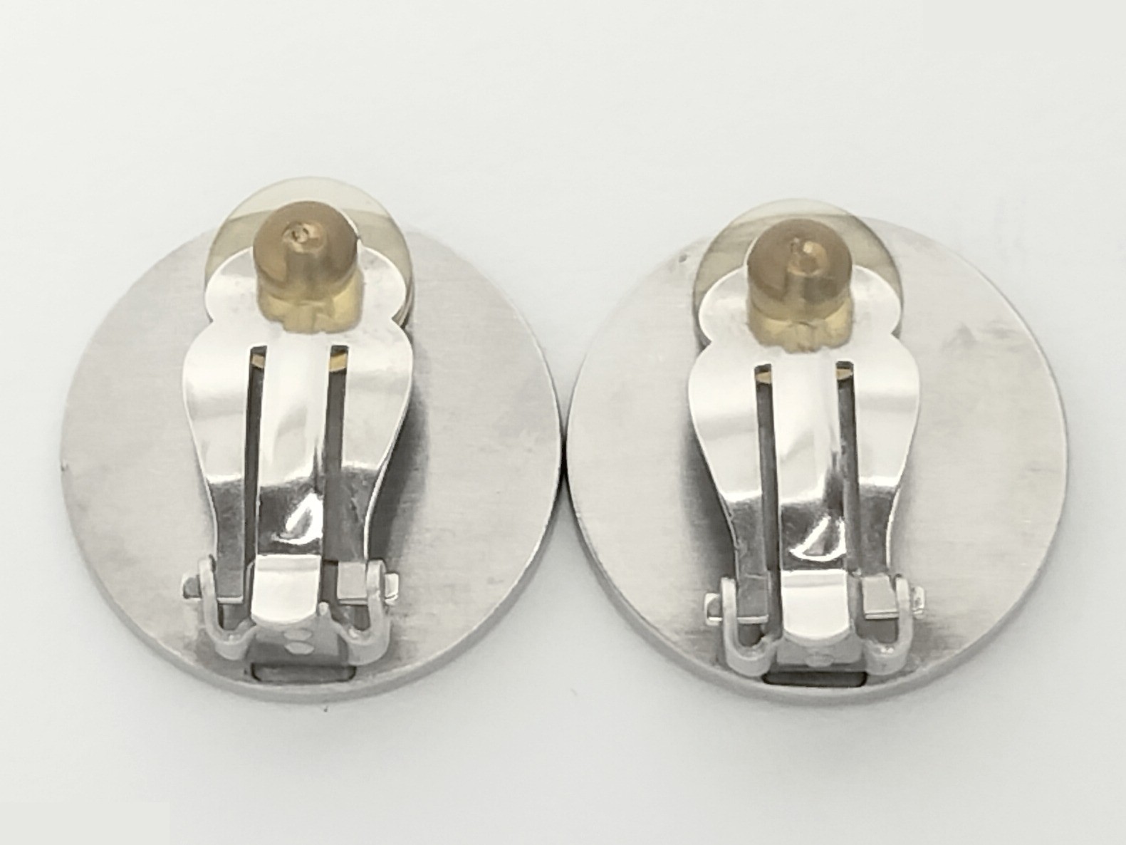 Coco Black Silver Earrings — view 4