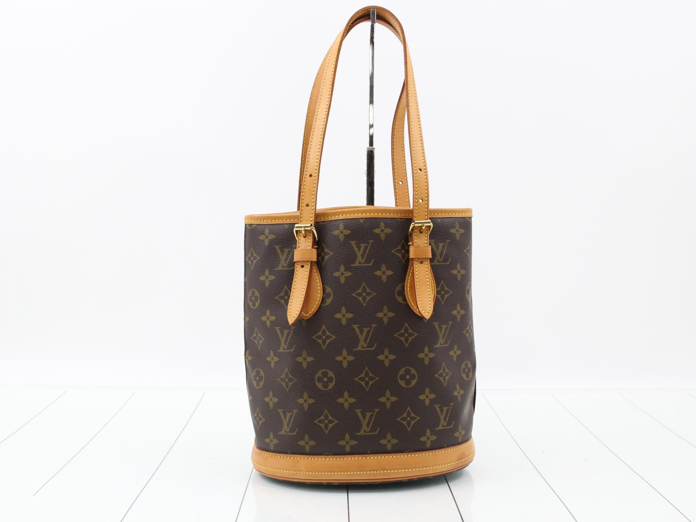 Monogram Tote Bag Bucket PM — view 2