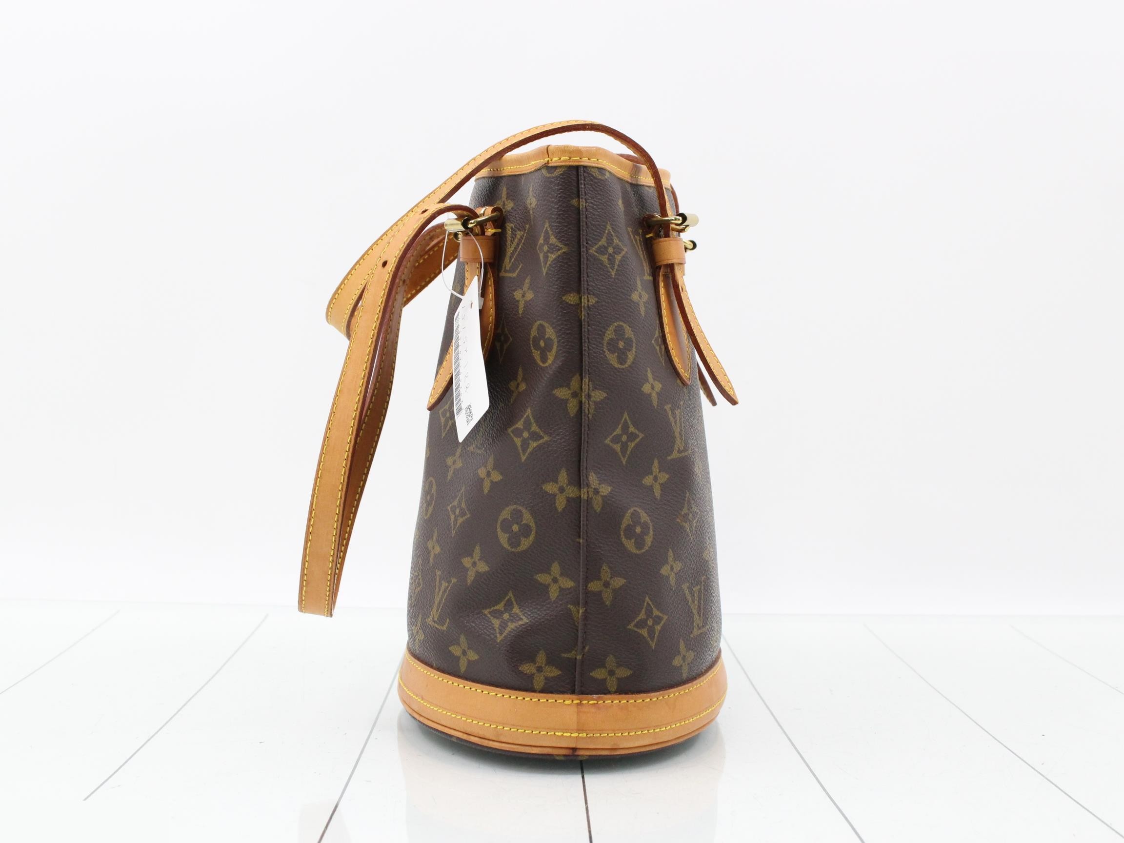 Monogram Tote Bag Bucket PM — view 3