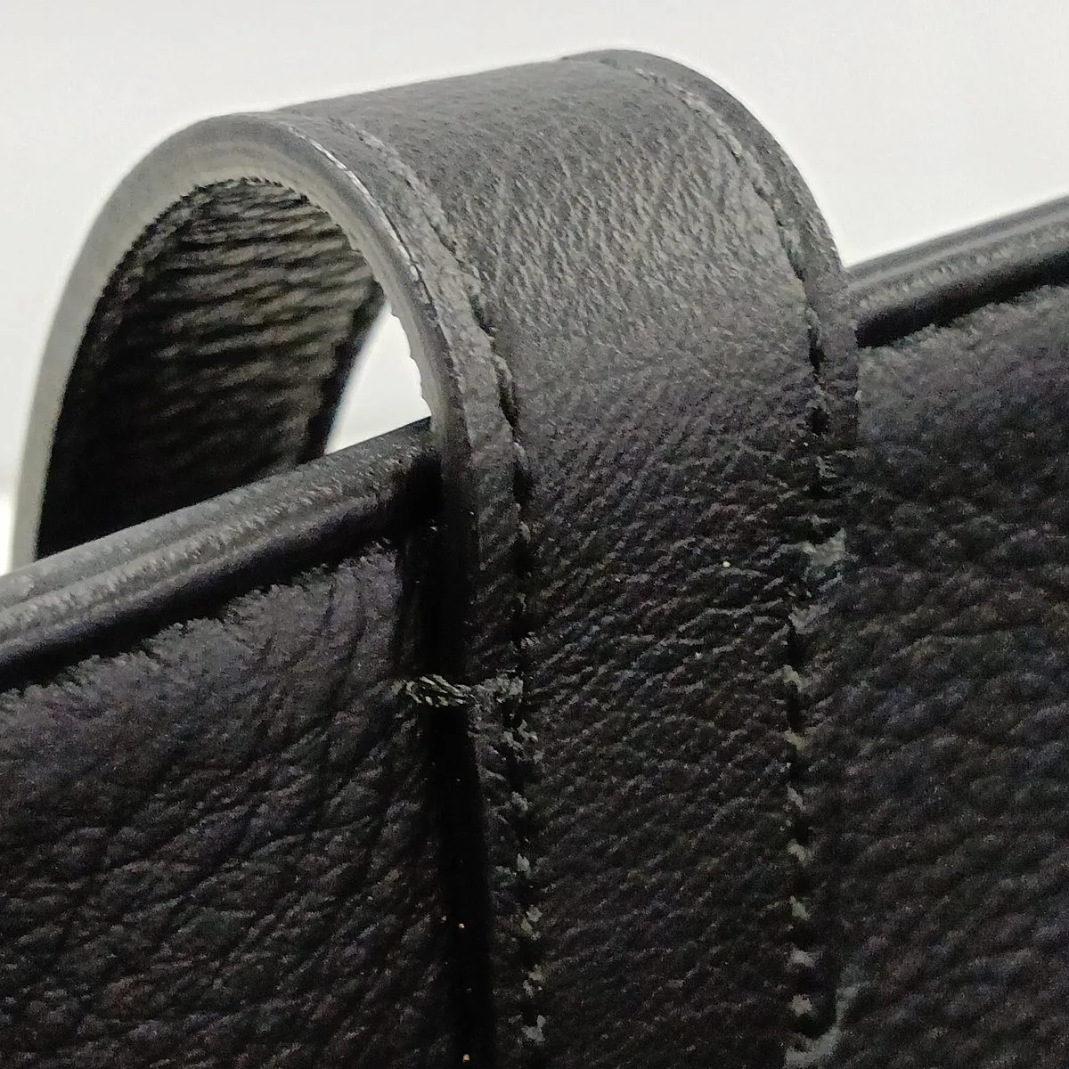 Everyday East West 618284 Leather Tote Bag, Black — view 11