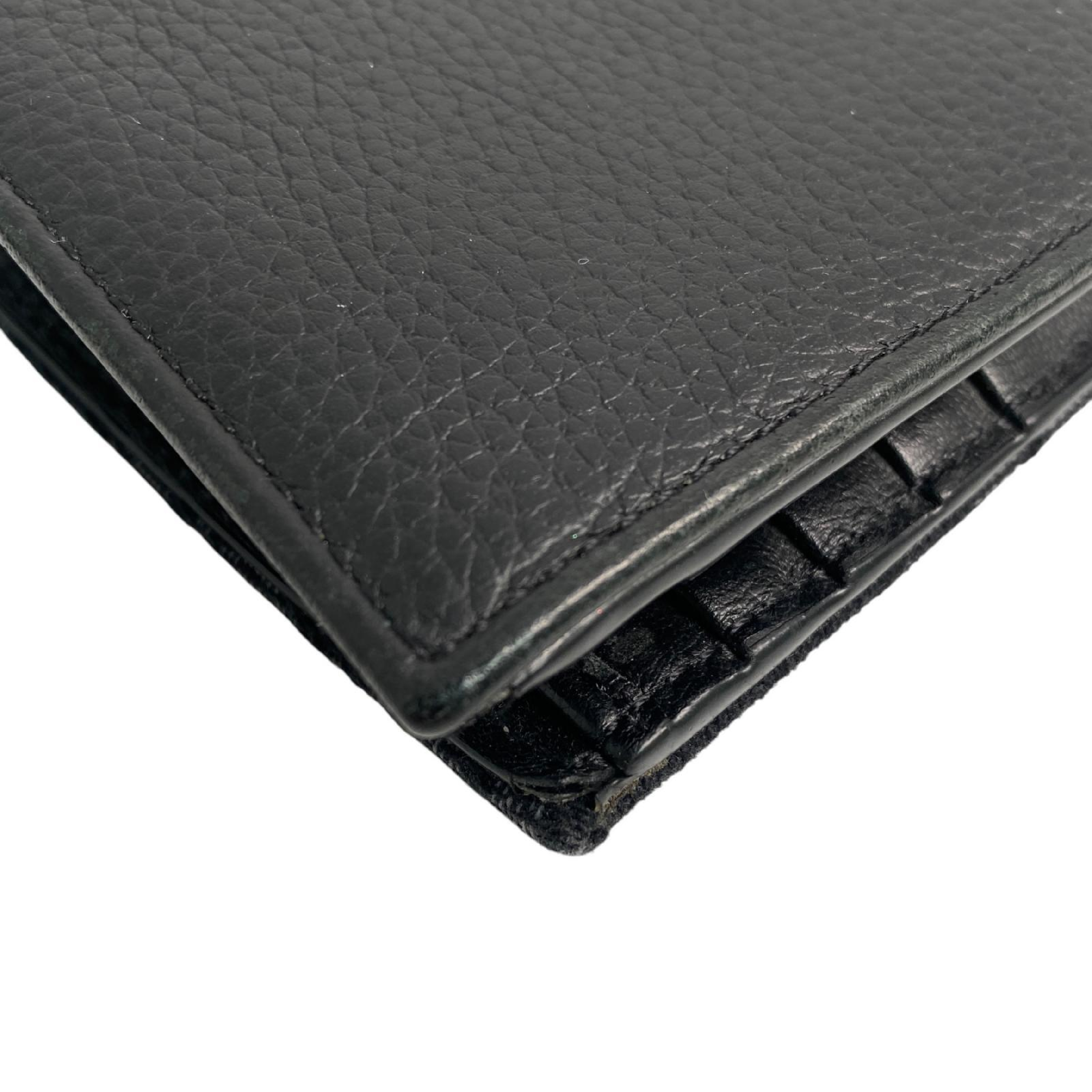 【*Shipped from: Hong Kong*】Dior Black Canvas/Calfskin Saddle Oblique Bi-fold Wallet — view 11