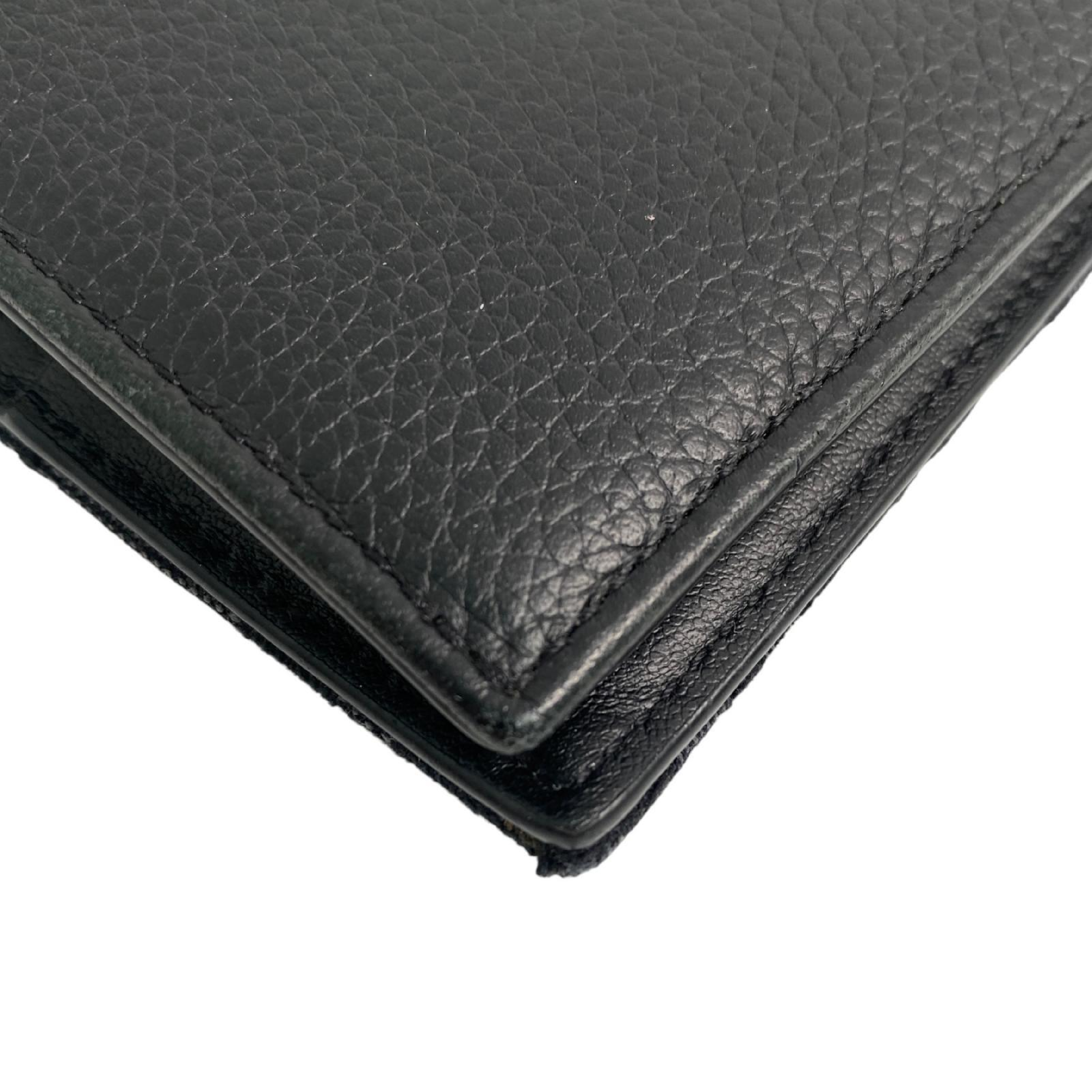【*Shipped from: Hong Kong*】Dior Black Canvas/Calfskin Saddle Oblique Bi-fold Wallet — view 10