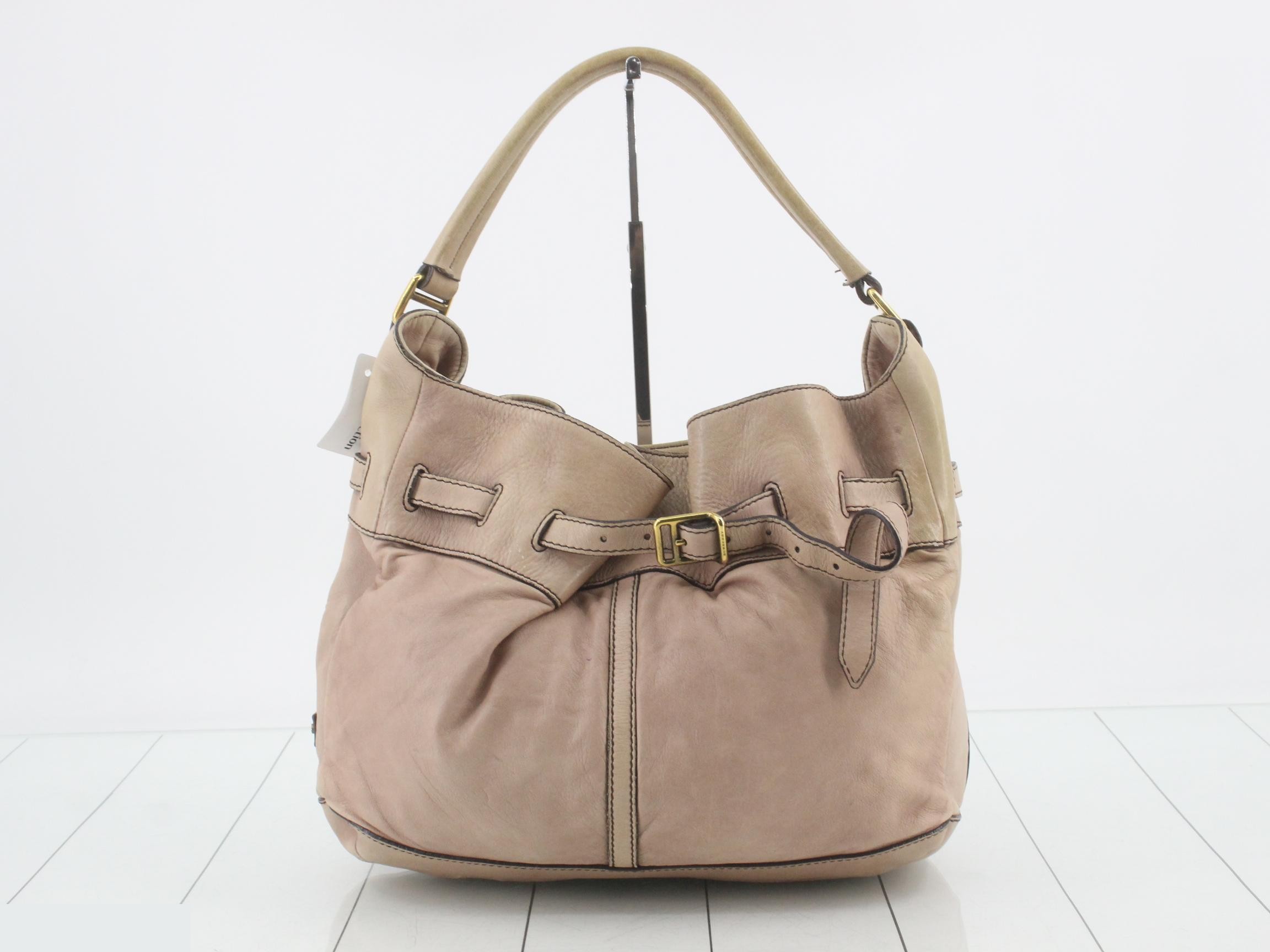 Lambskin Leather One-Shoulder Bag