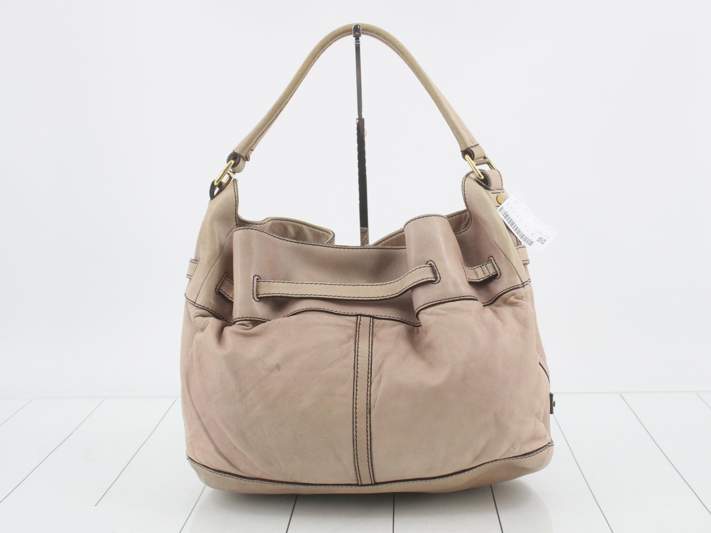 Lambskin Leather One-Shoulder Bag — view 2
