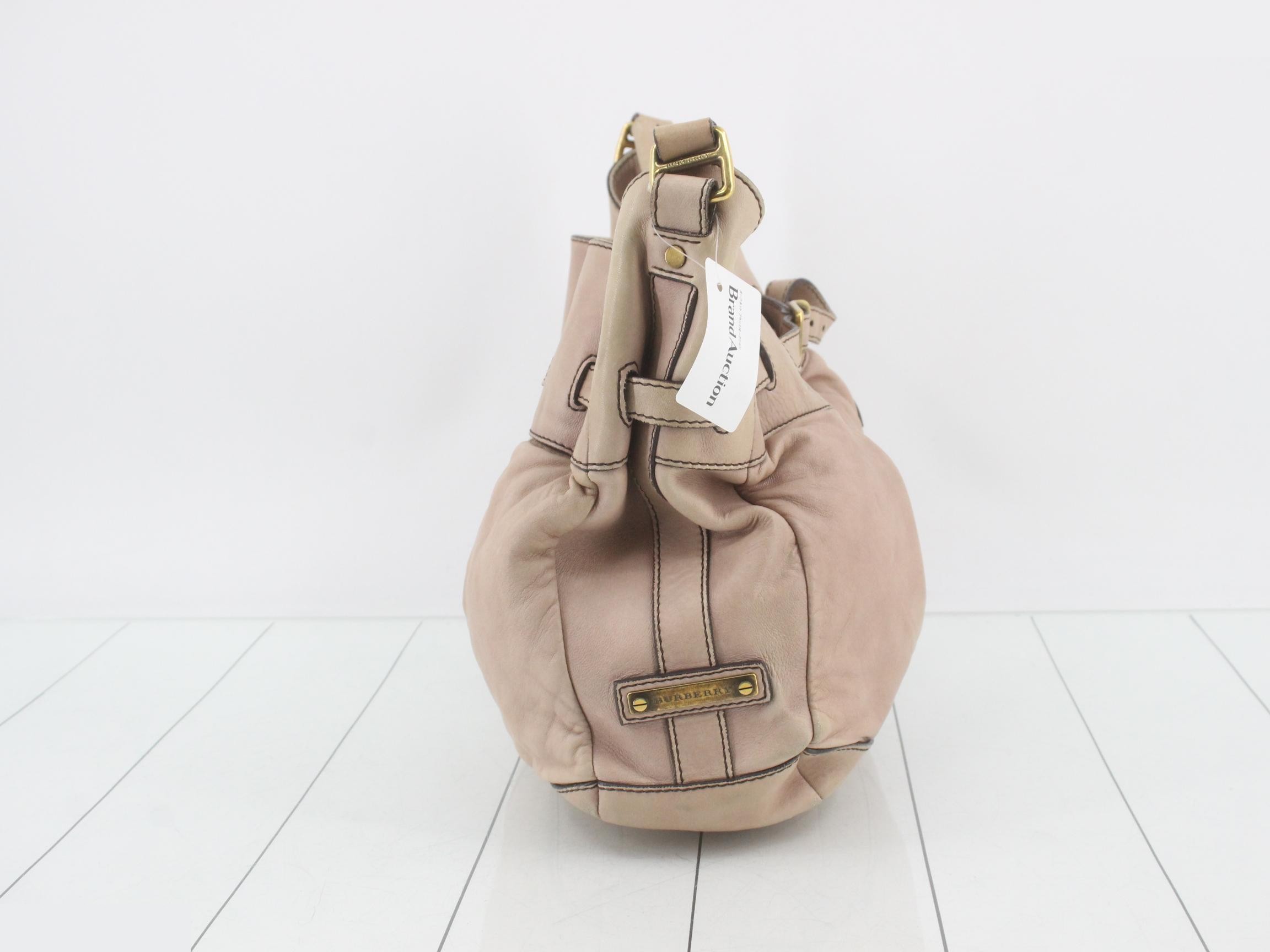 Lambskin Leather One-Shoulder Bag — view 4