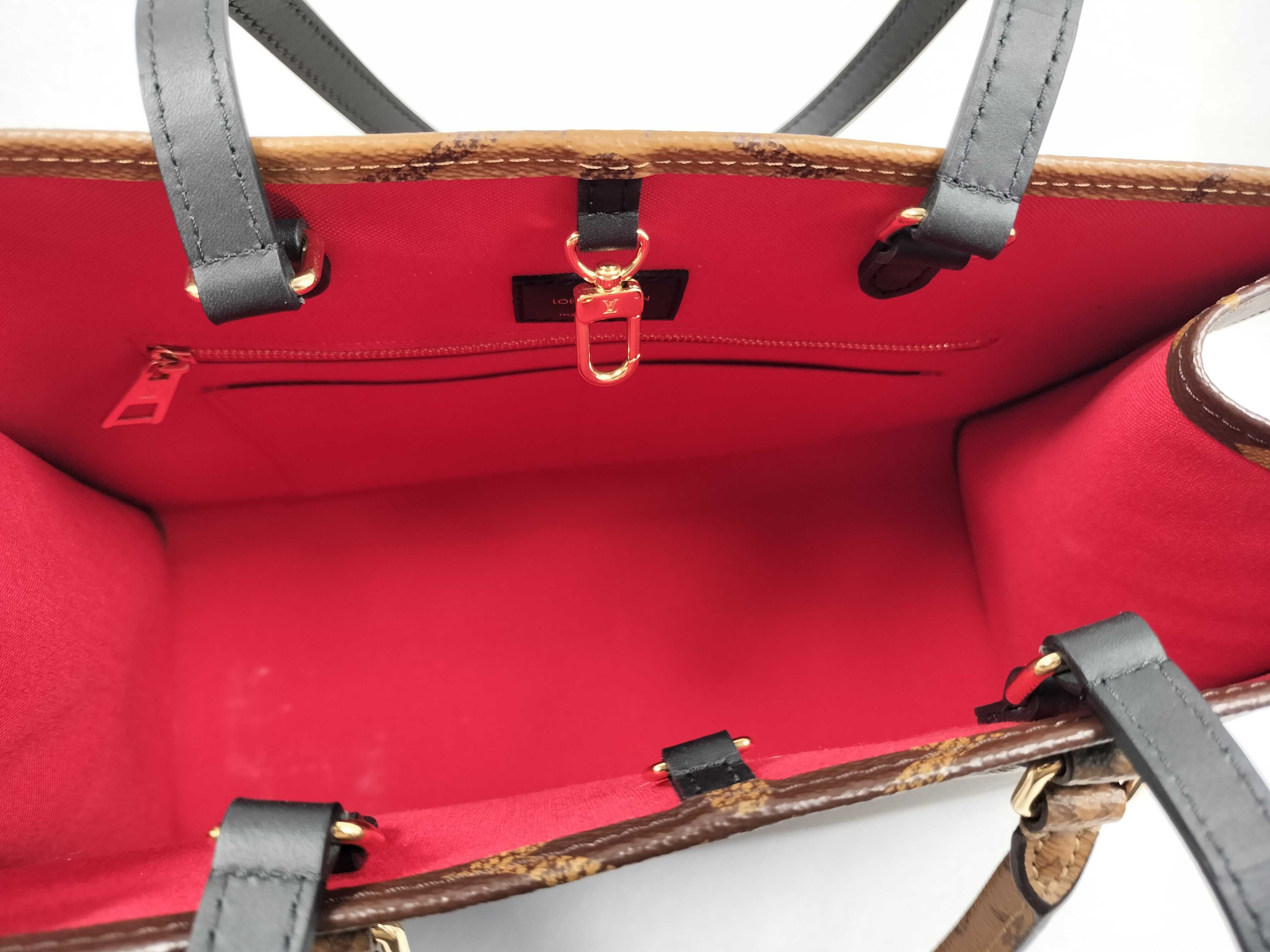 M45321 Giant Monogram Reverse OnTheGo MM RIFID Tote Bag — view 9