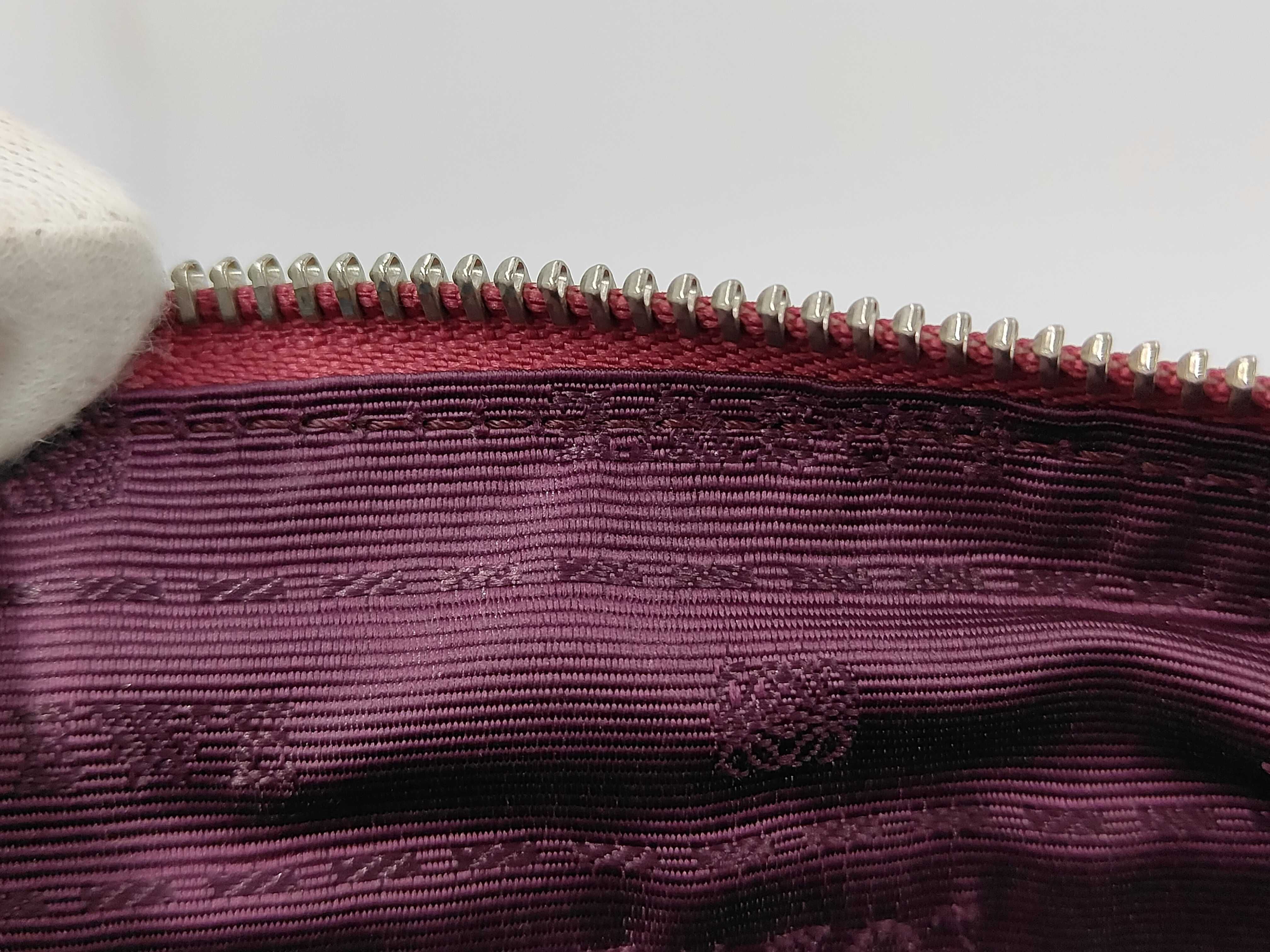 Loewe 2-way bag, leather, magenta handbag — view 9