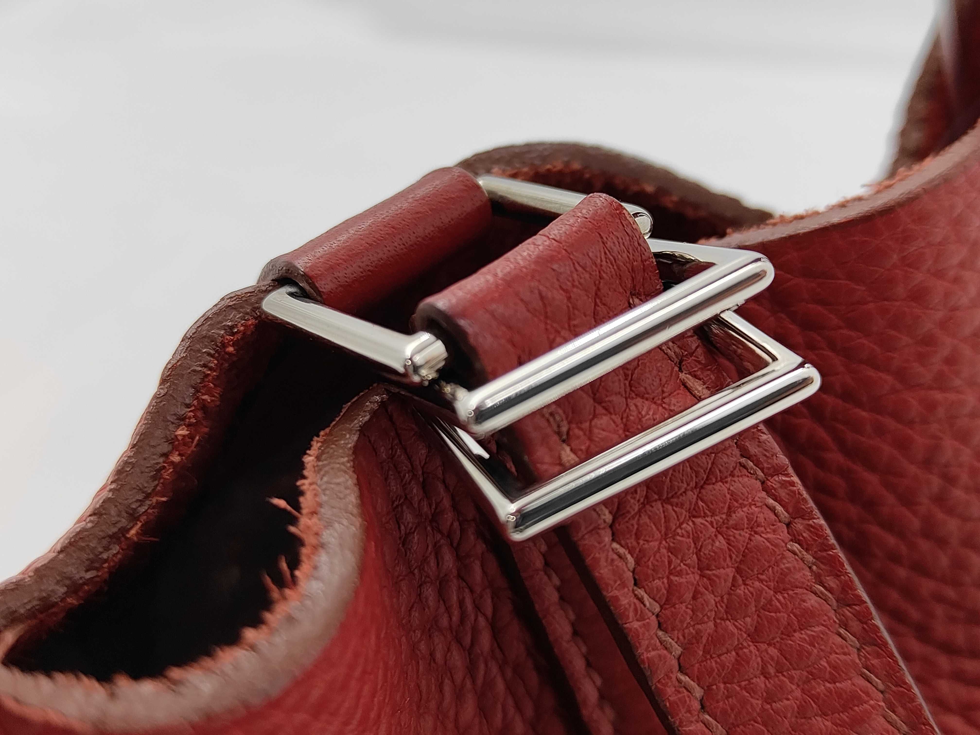 Picotin Lock L Red Handbag — view 5