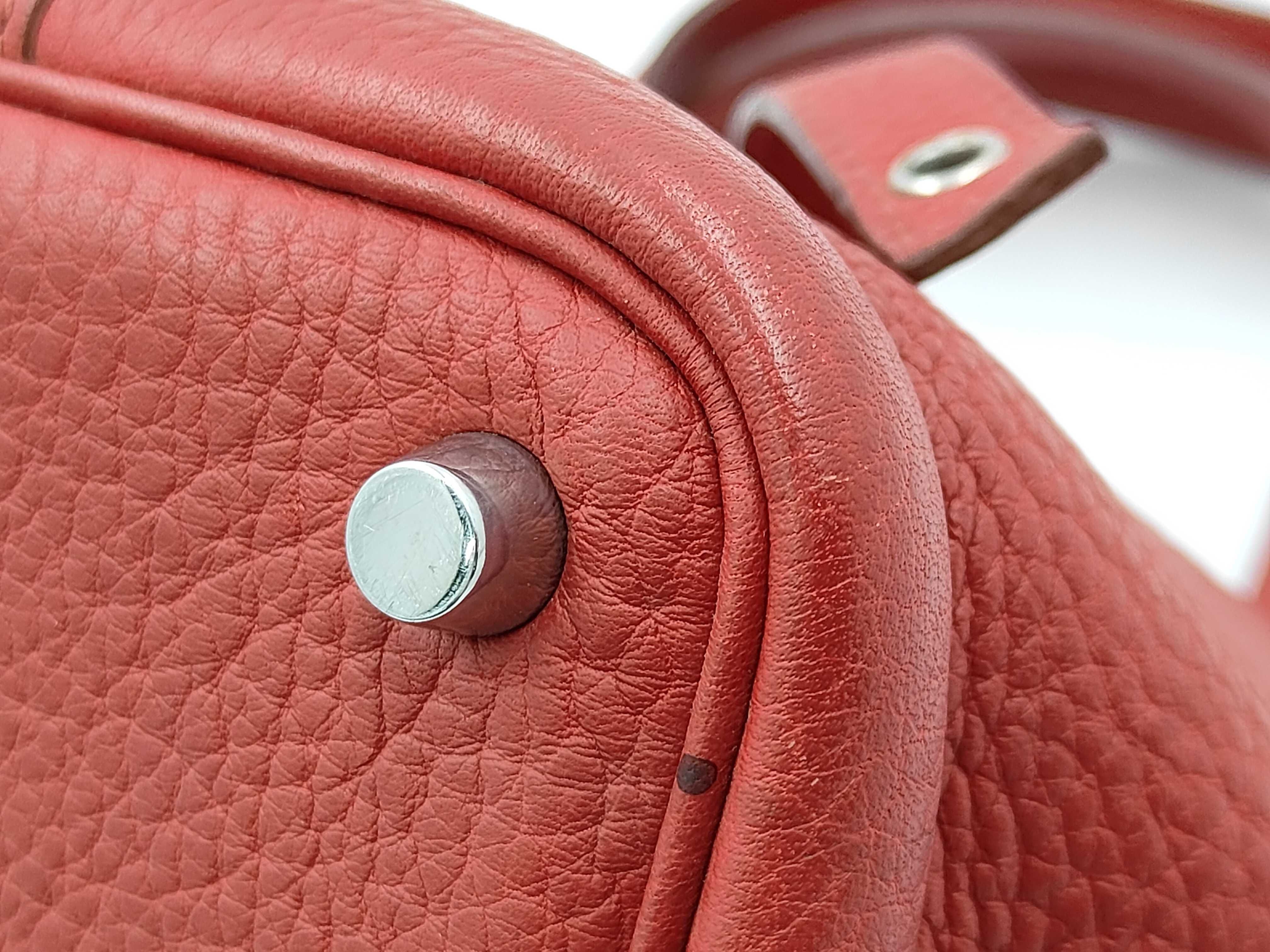 Picotin Lock L Red Handbag — view 6