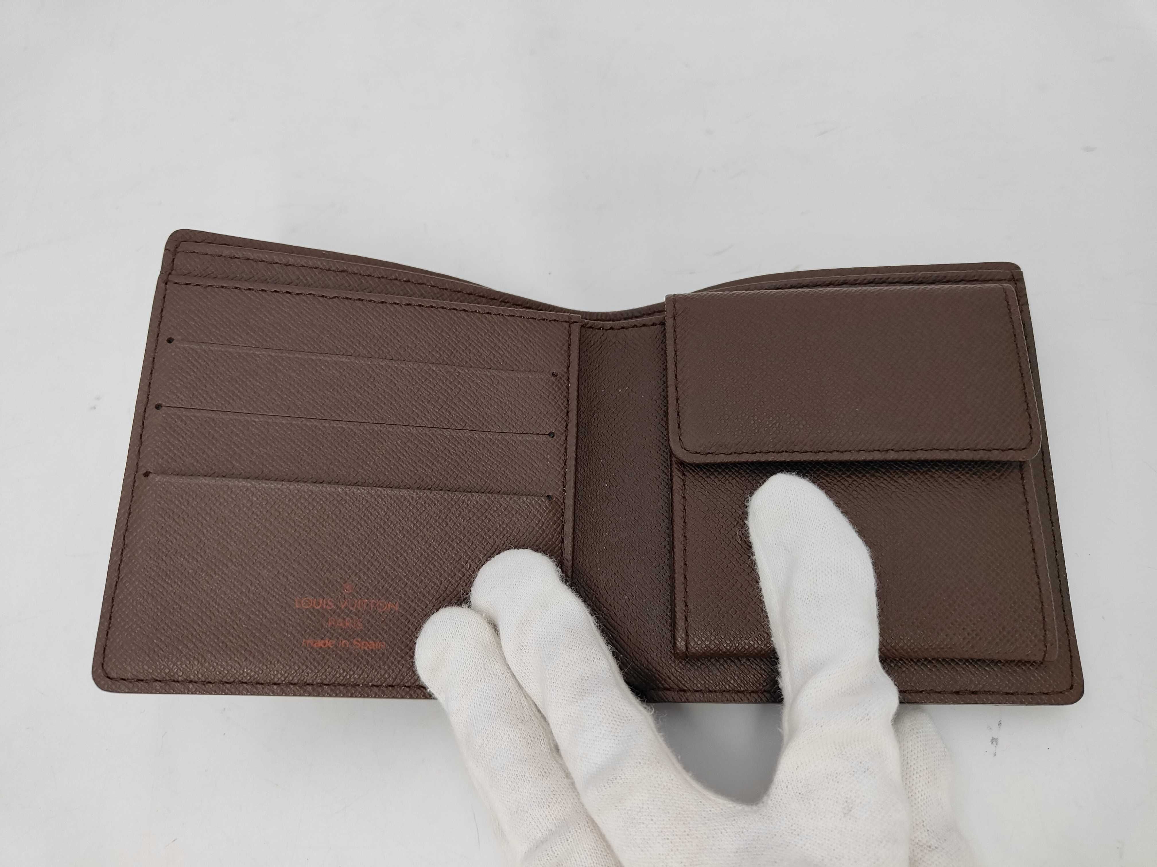 Damier Portefeuille Cartes Crédit Monnaie CA1003 Wallet — view 4