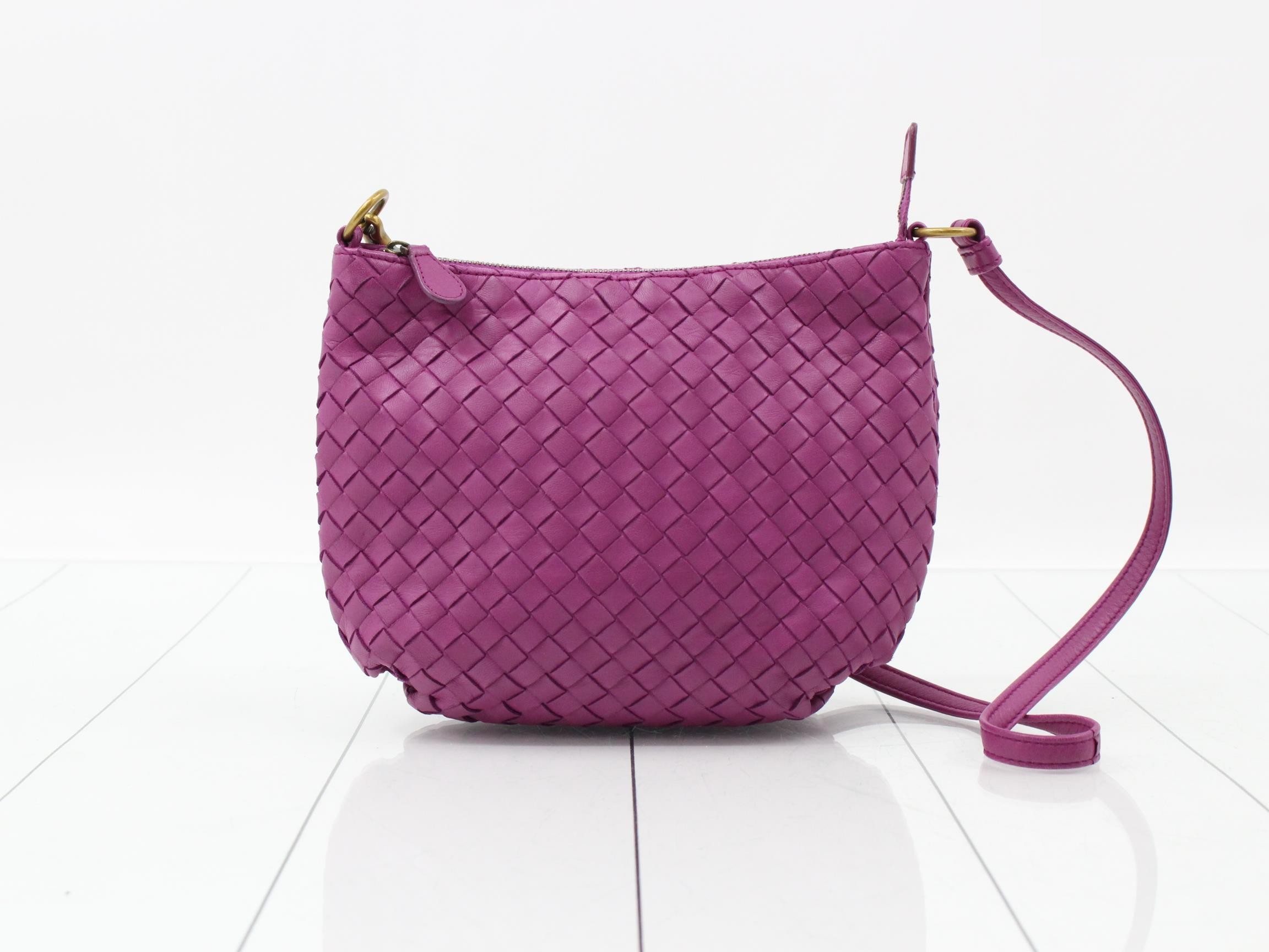 Small Nappa Intrecciato Shoulder Bag