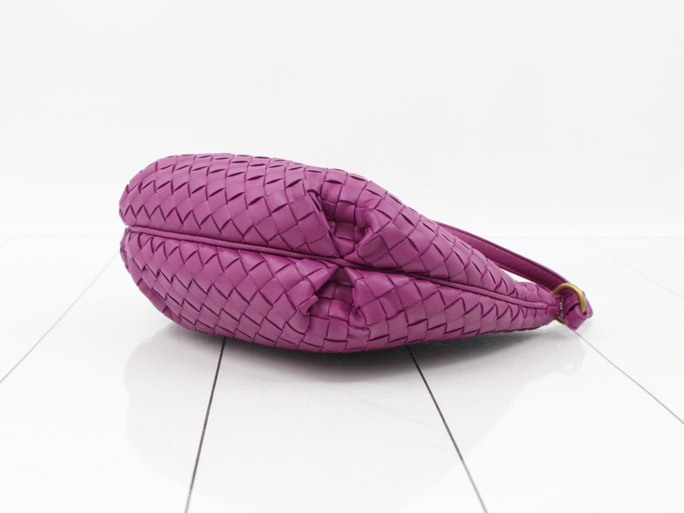Small Nappa Intrecciato Shoulder Bag — view 6