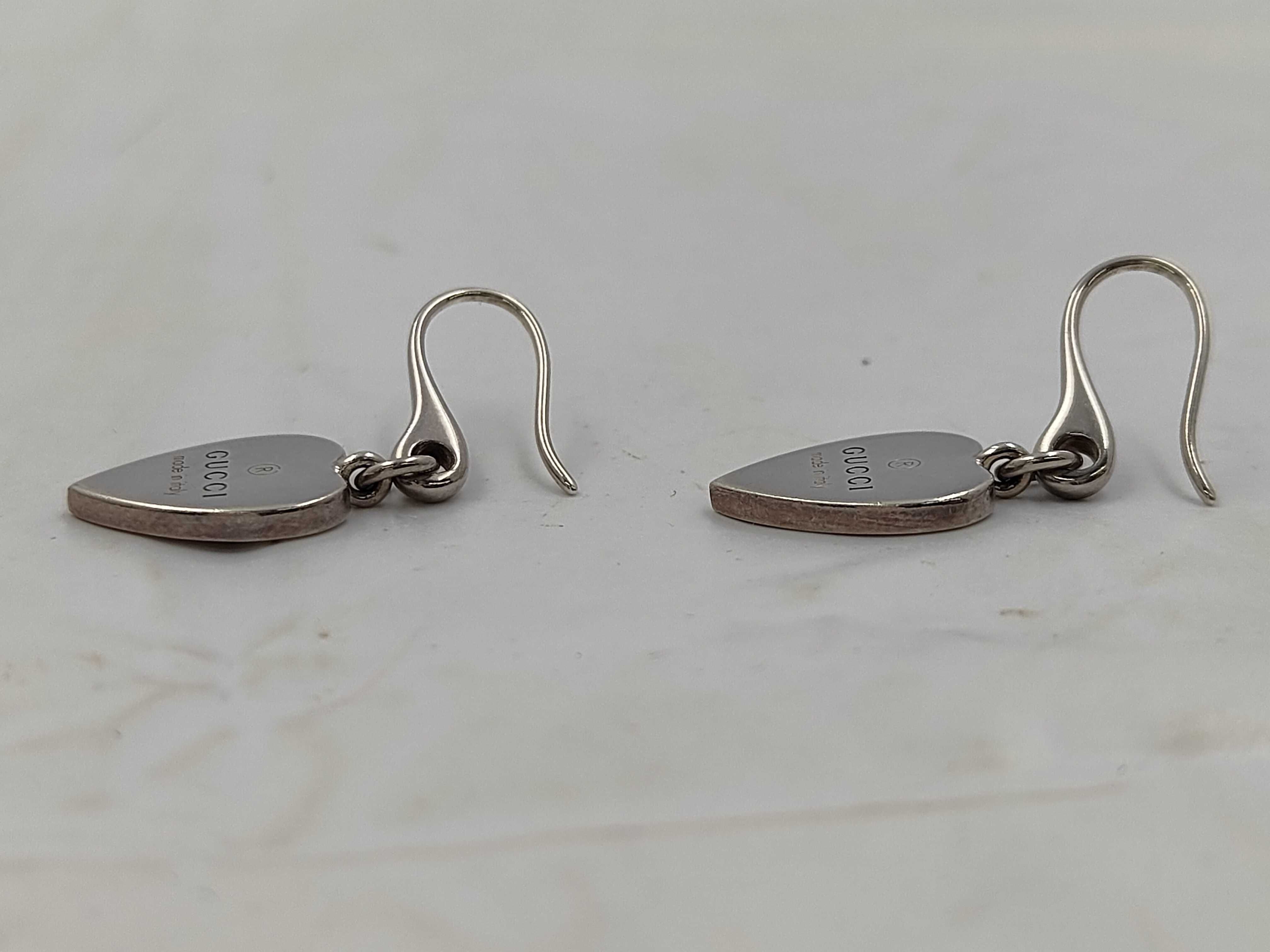 heart earrings — view 3