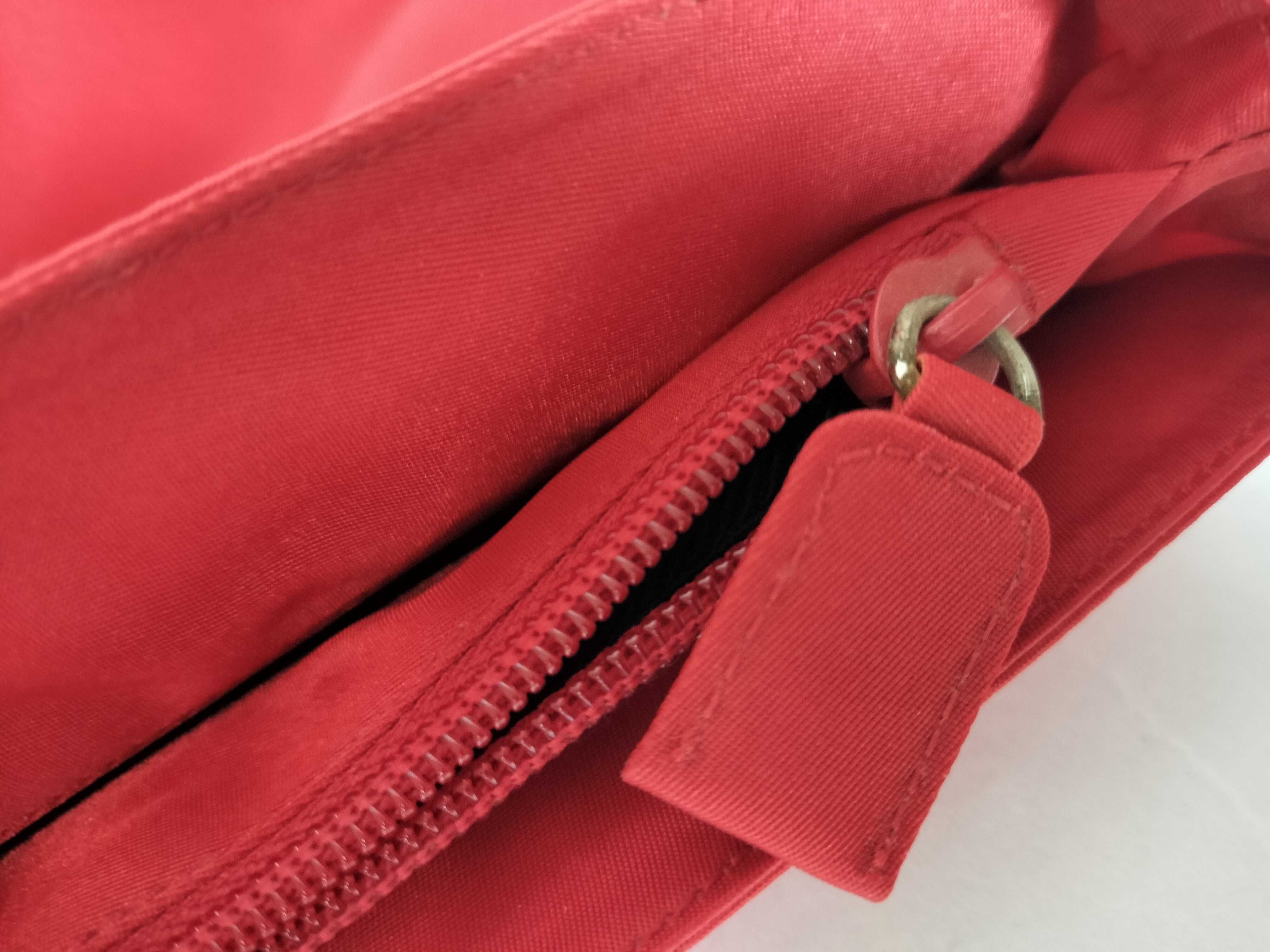 Nylon Prada Red Nylon Handbag — view 11