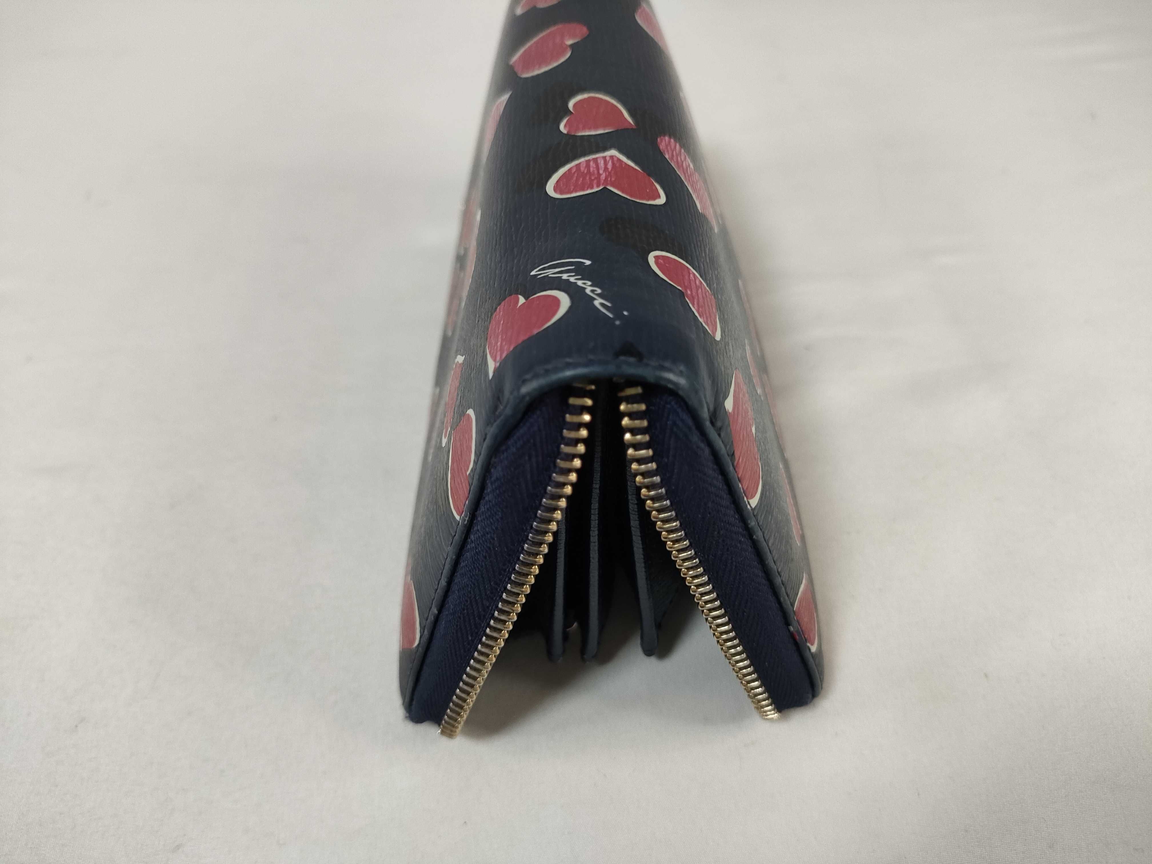 Heart Round Zip Long Wallet 309705 Wallet — view 14