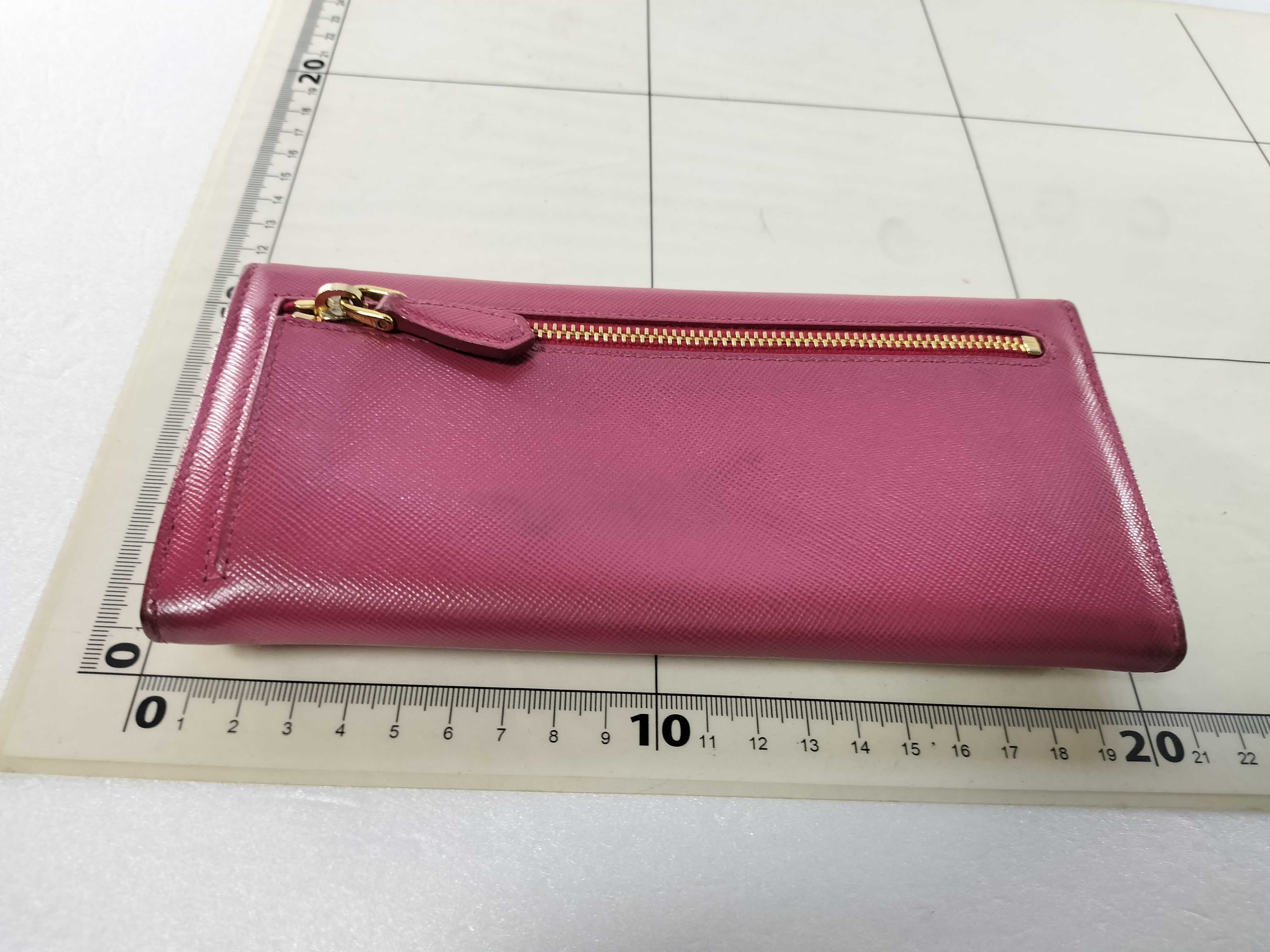 1M1132 Saffiano Leather Long Wallet — view 2