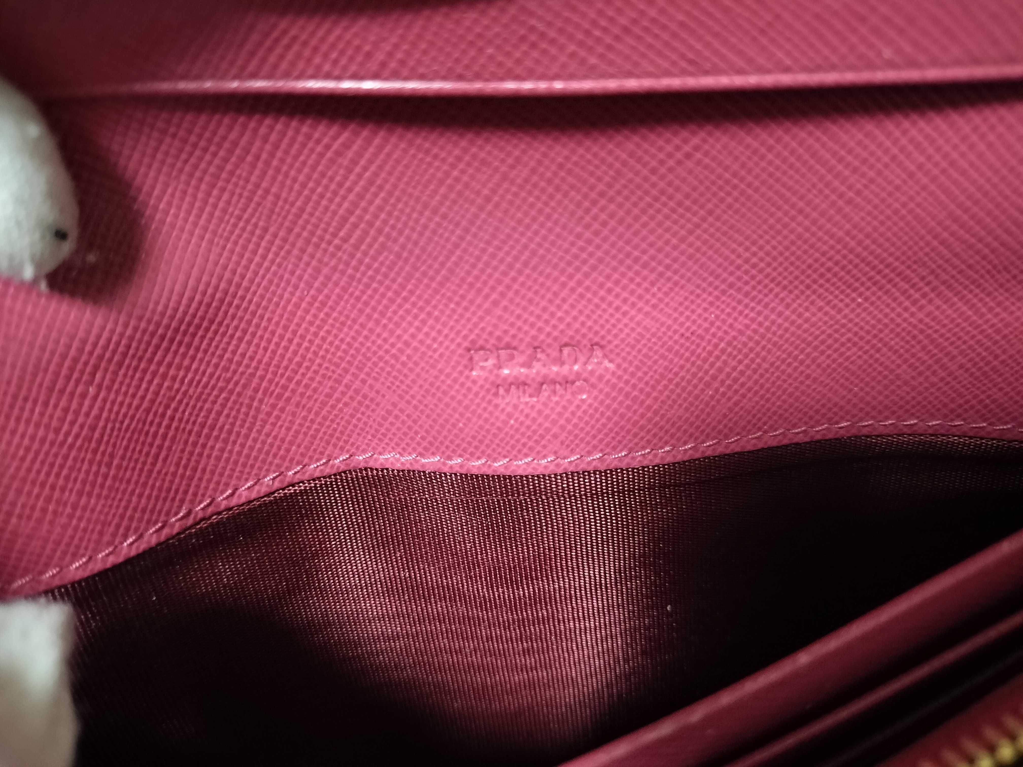 1M1132 Saffiano Leather Long Wallet — view 13