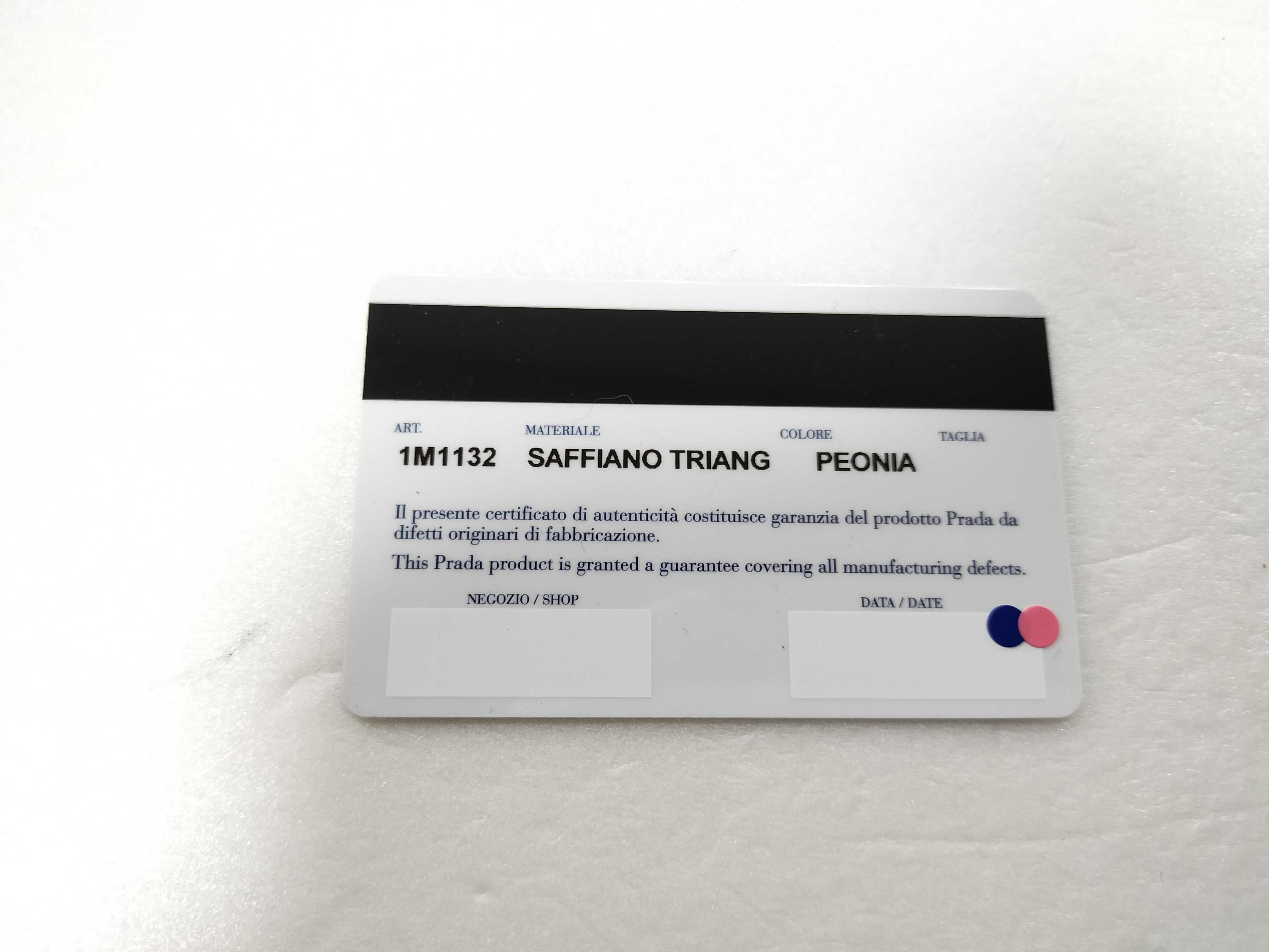 1M1132 Saffiano Leather Long Wallet — view 14