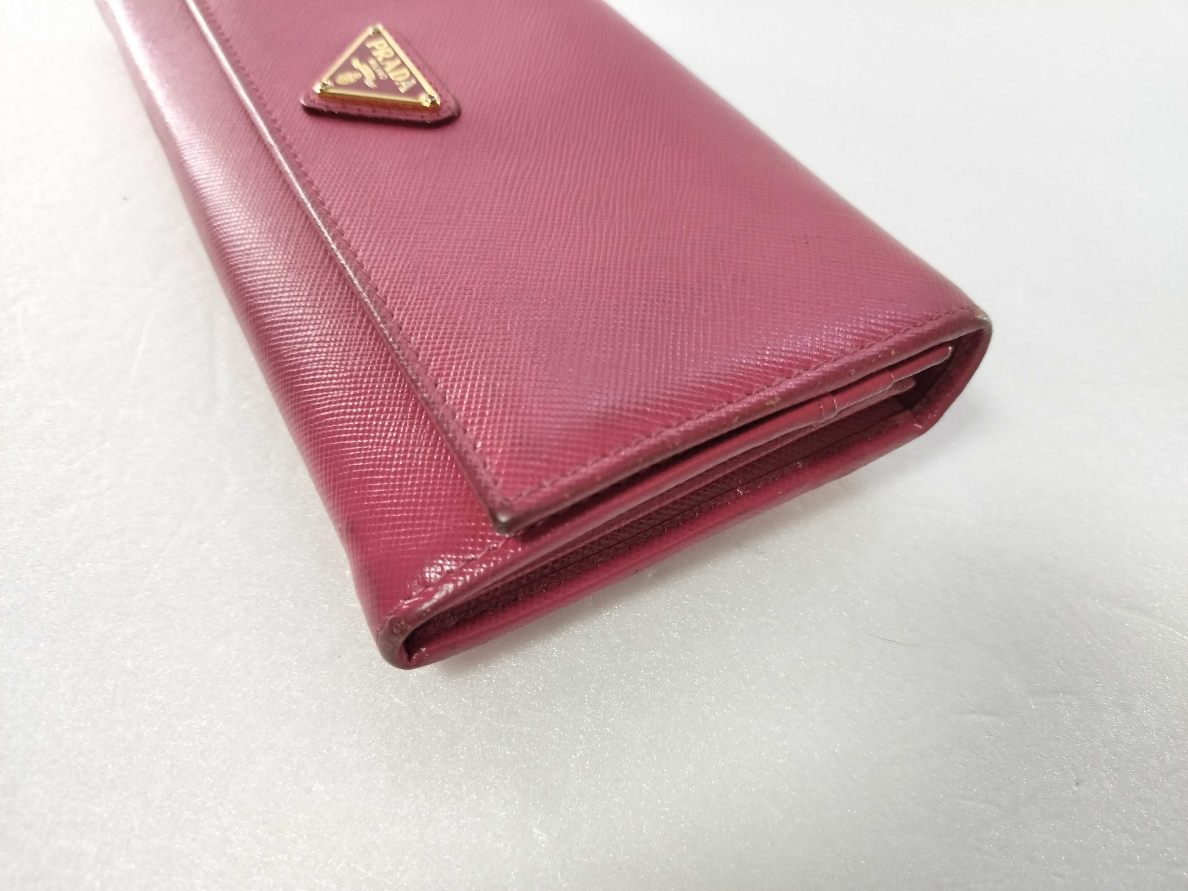 1M1132 Saffiano Leather Long Wallet — view 3