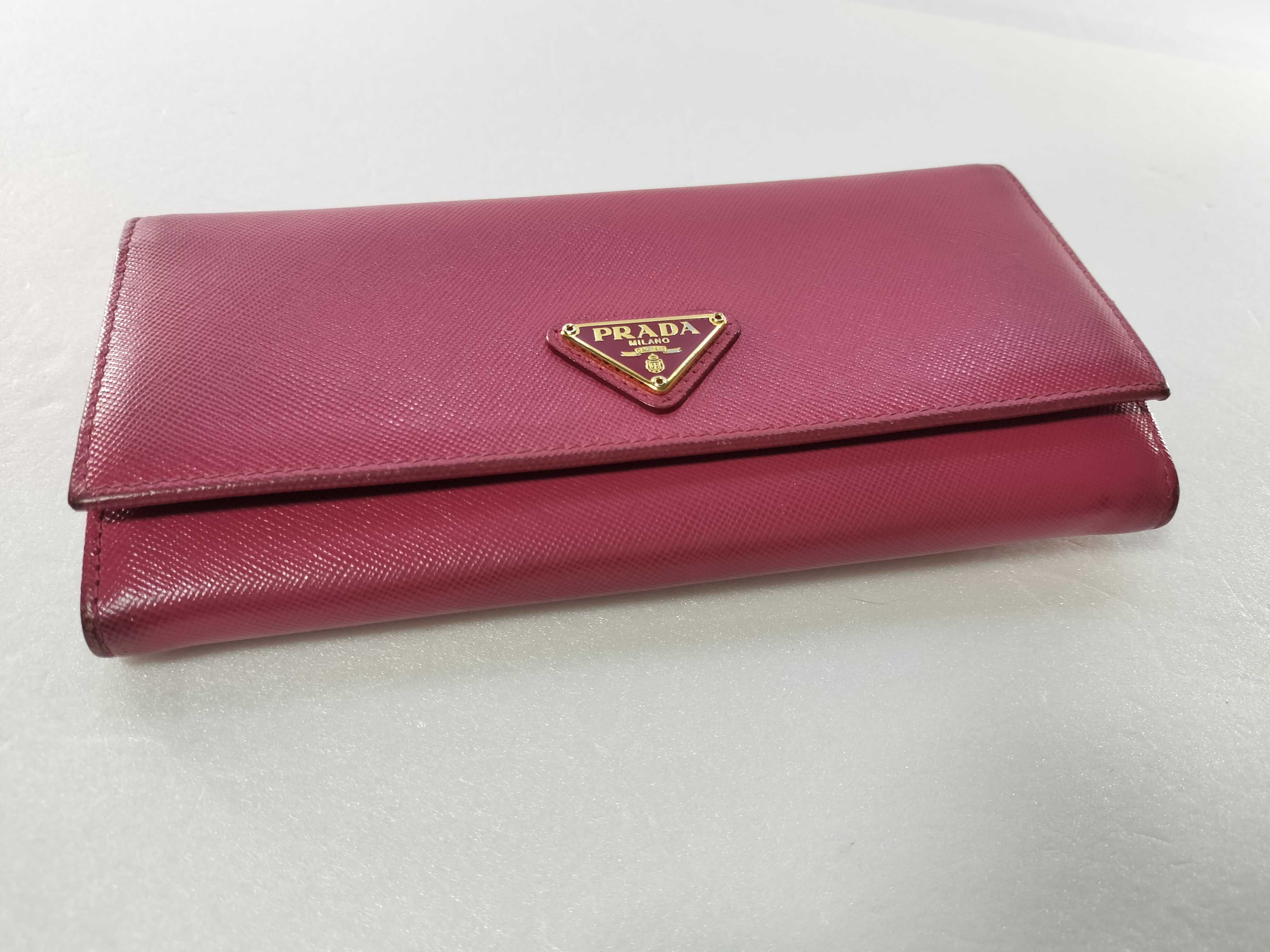 1M1132 Saffiano Leather Long Wallet — view 5
