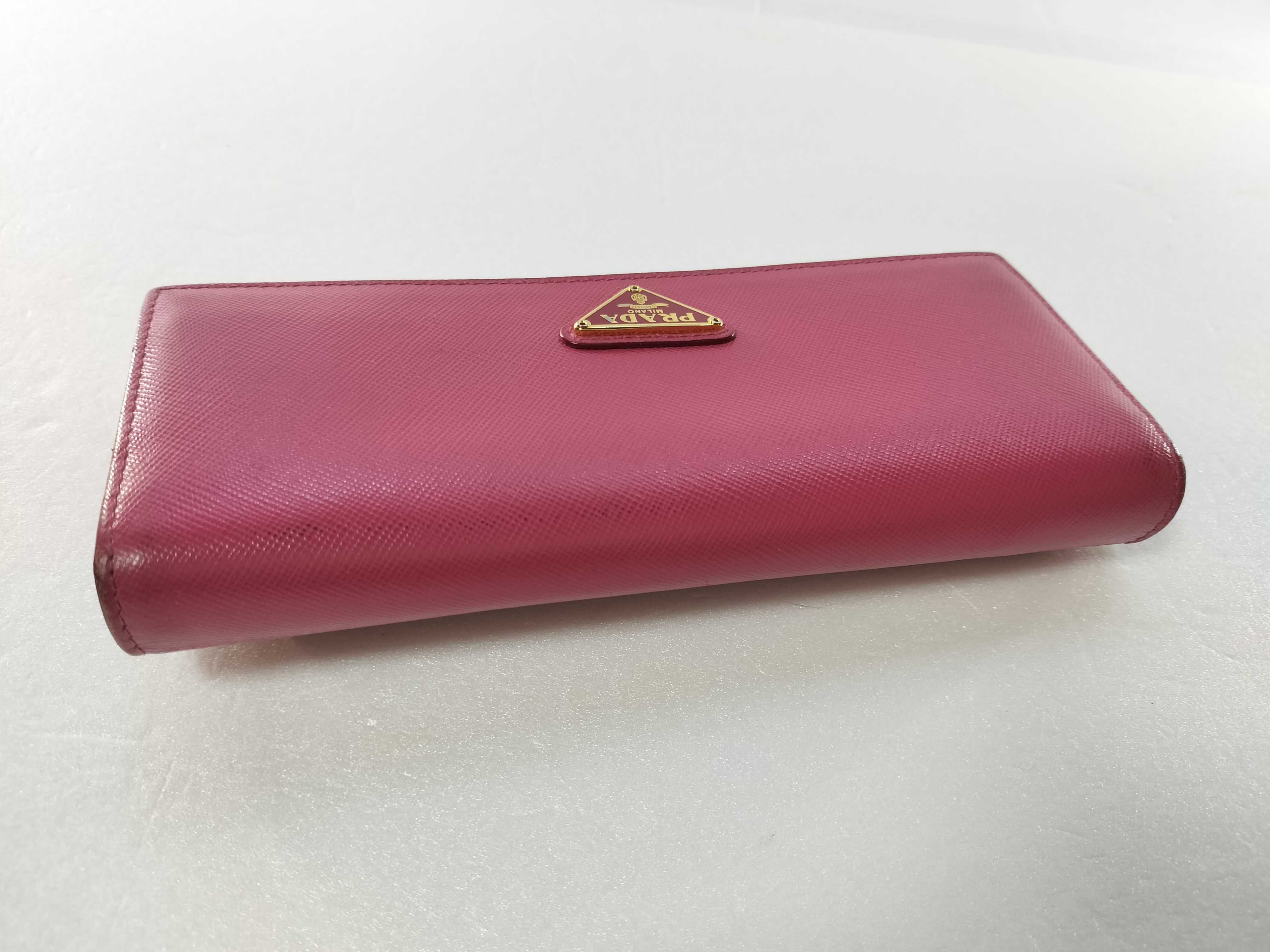 1M1132 Saffiano Leather Long Wallet — view 6