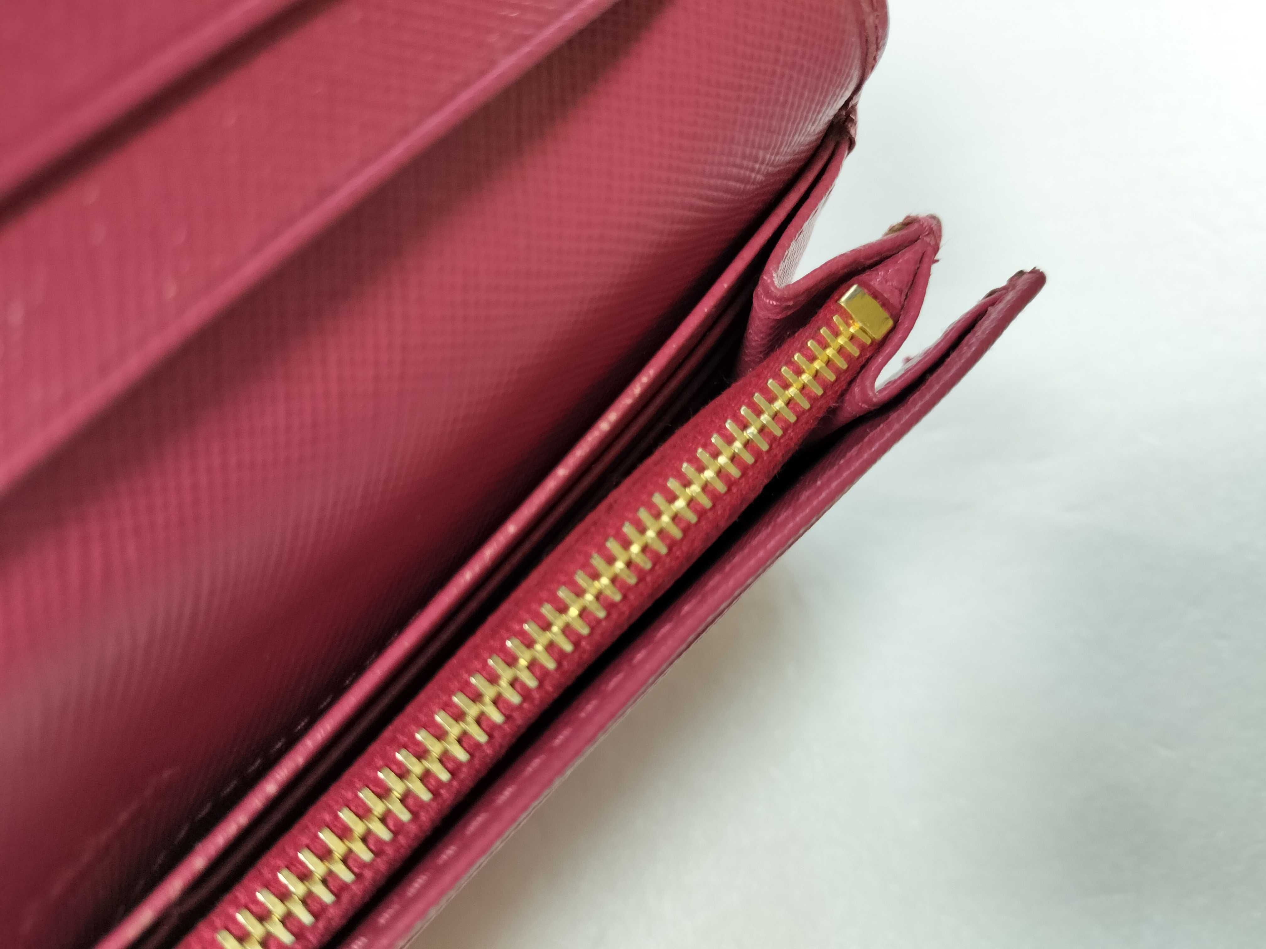 1M1132 Saffiano Leather Long Wallet — view 8