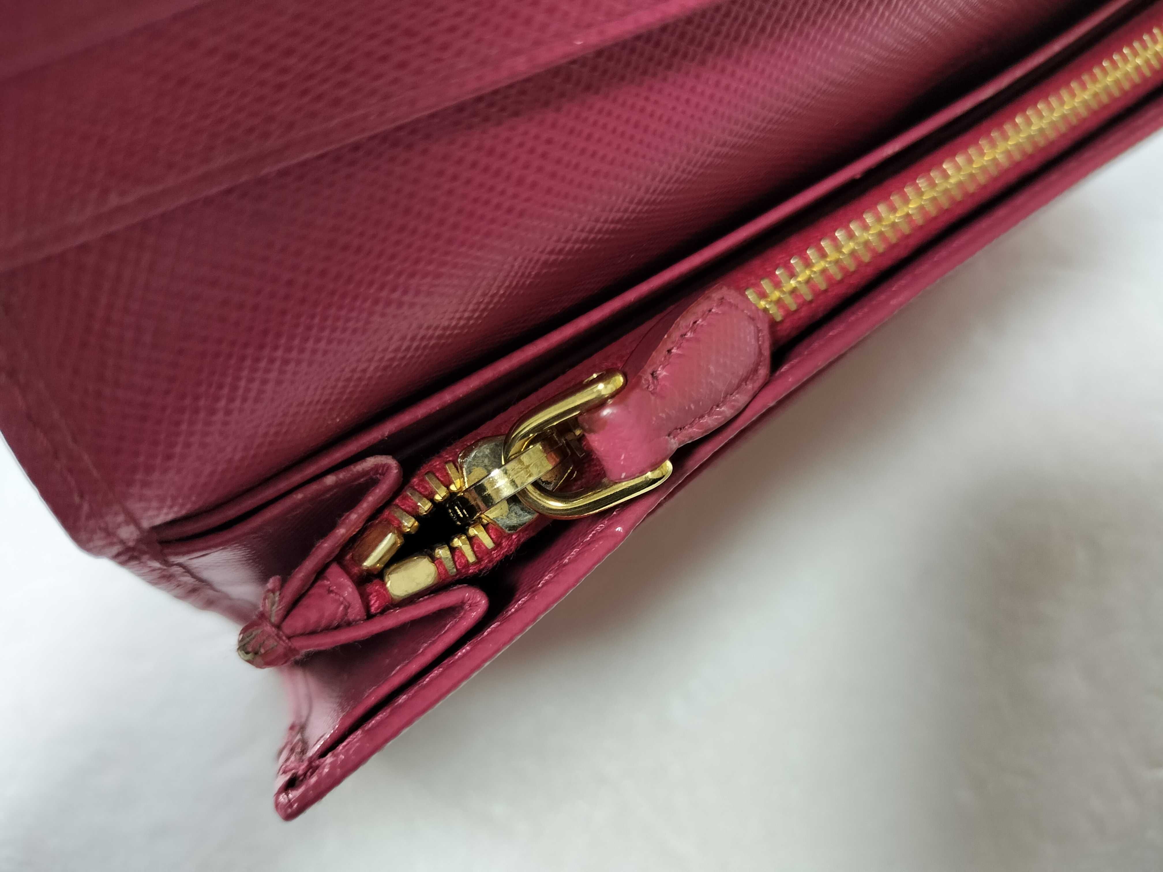1M1132 Saffiano Leather Long Wallet — view 10