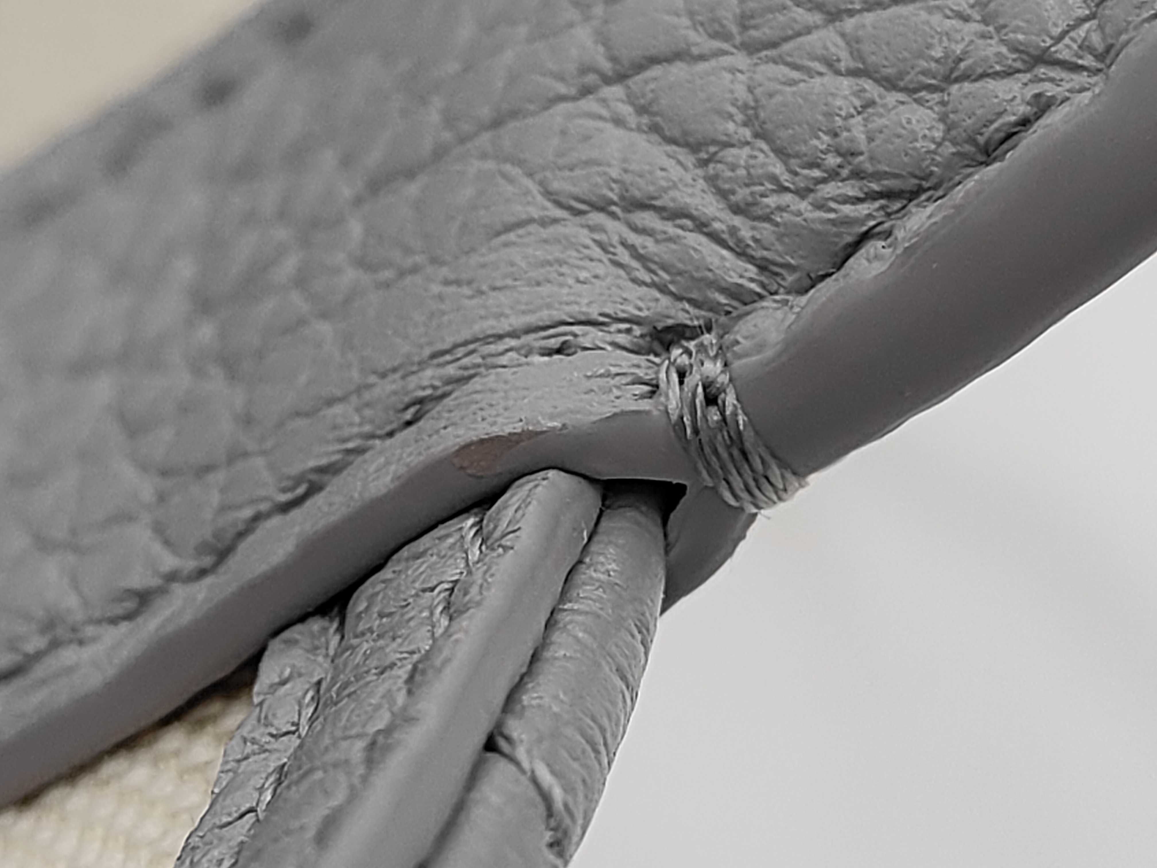 Caviar Skin Matelassé Leather Small Shopping Bag — view 7